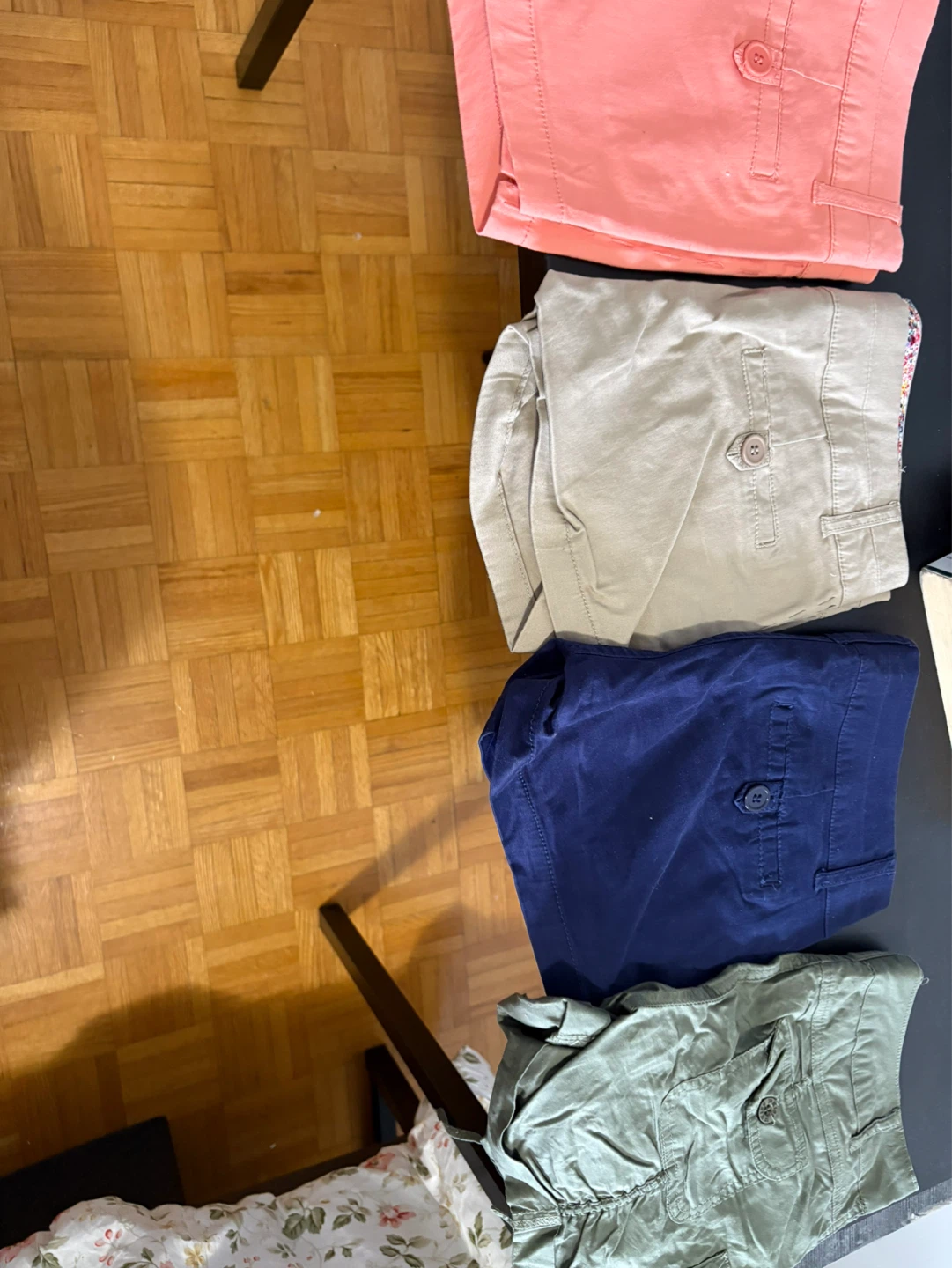 Bundle of 4 Women's Shorts (Coral, Khaki, Navy, Olive)
