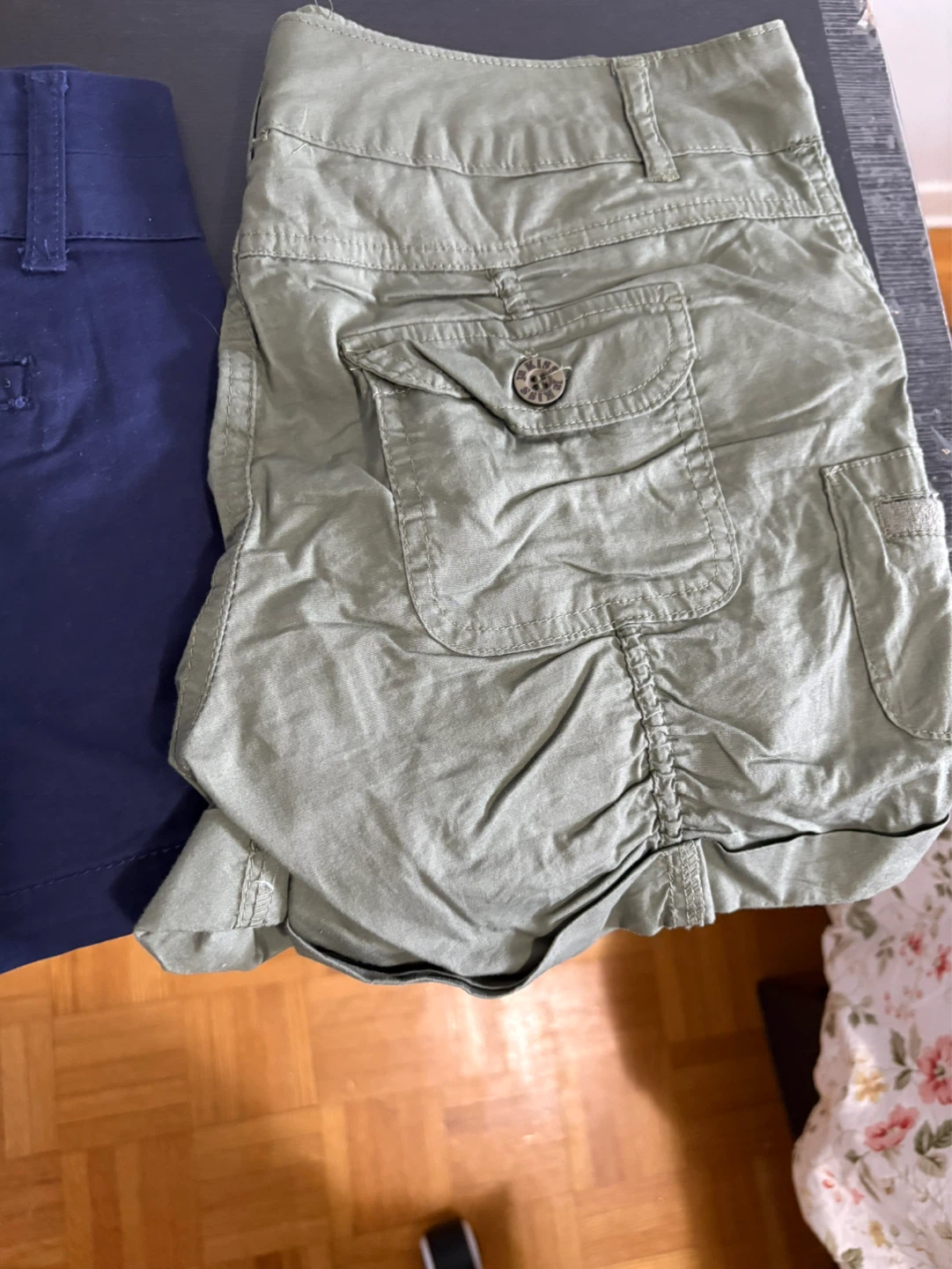 Bundle of 4 Women's Shorts (Coral, Khaki, Navy, Olive) - photo 5