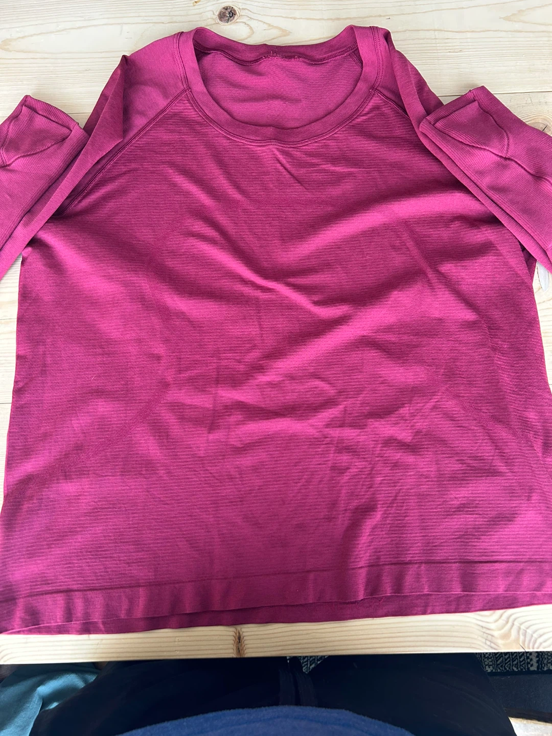Lululemon Long Sleeve Top - Magenta - photo 2