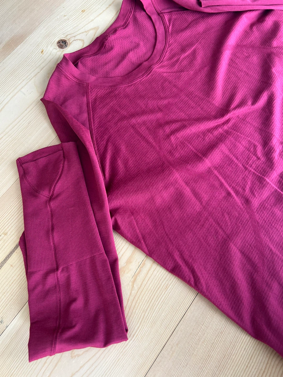 Lululemon Long Sleeve Top - Magenta - photo 4