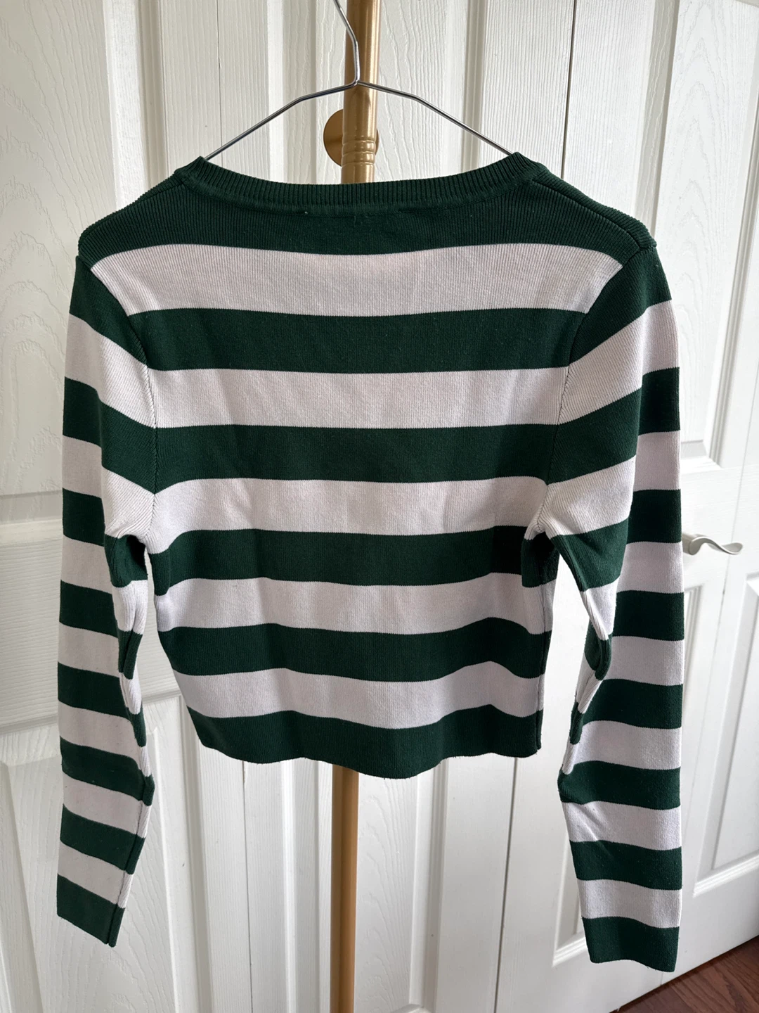ZARA Striped Long Sleeve Sweater - Size L - photo 2