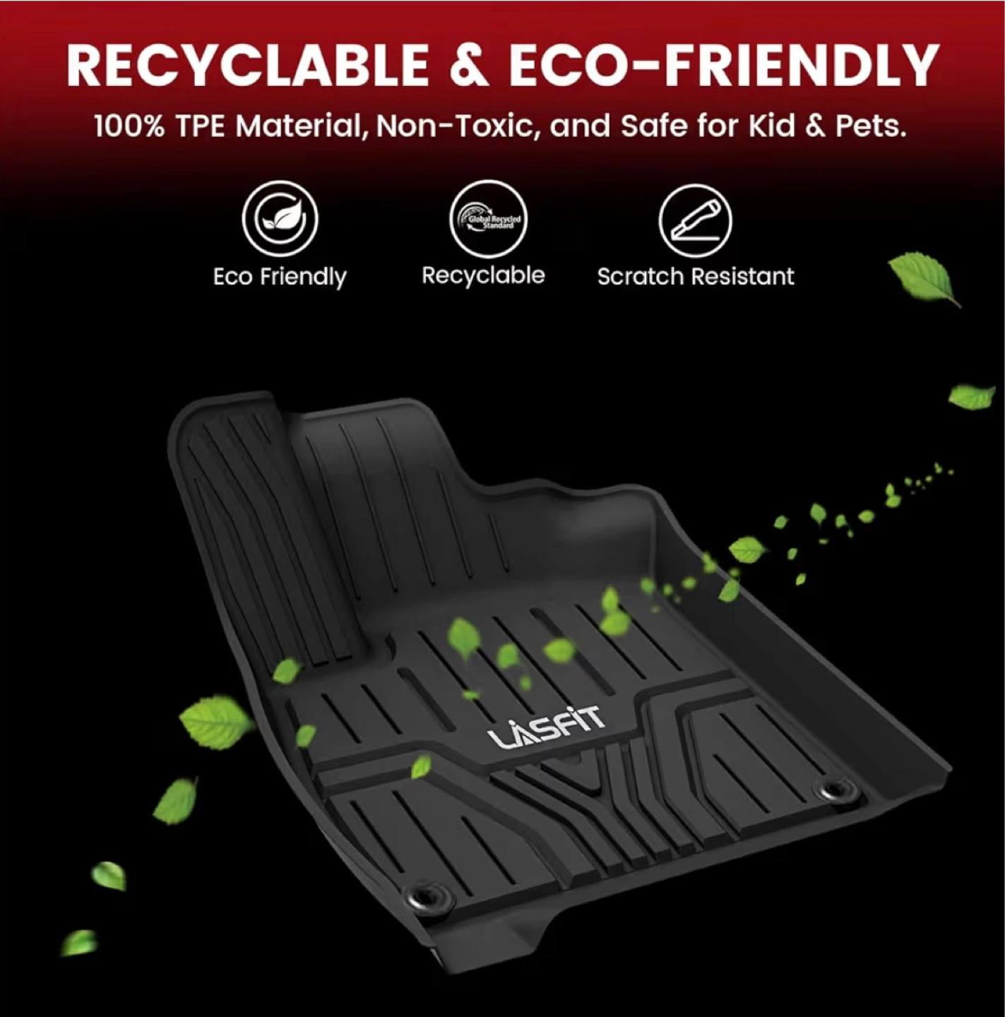 Floor Mats for Honda CRVHybrid2023-2026 Full Set - photo 5