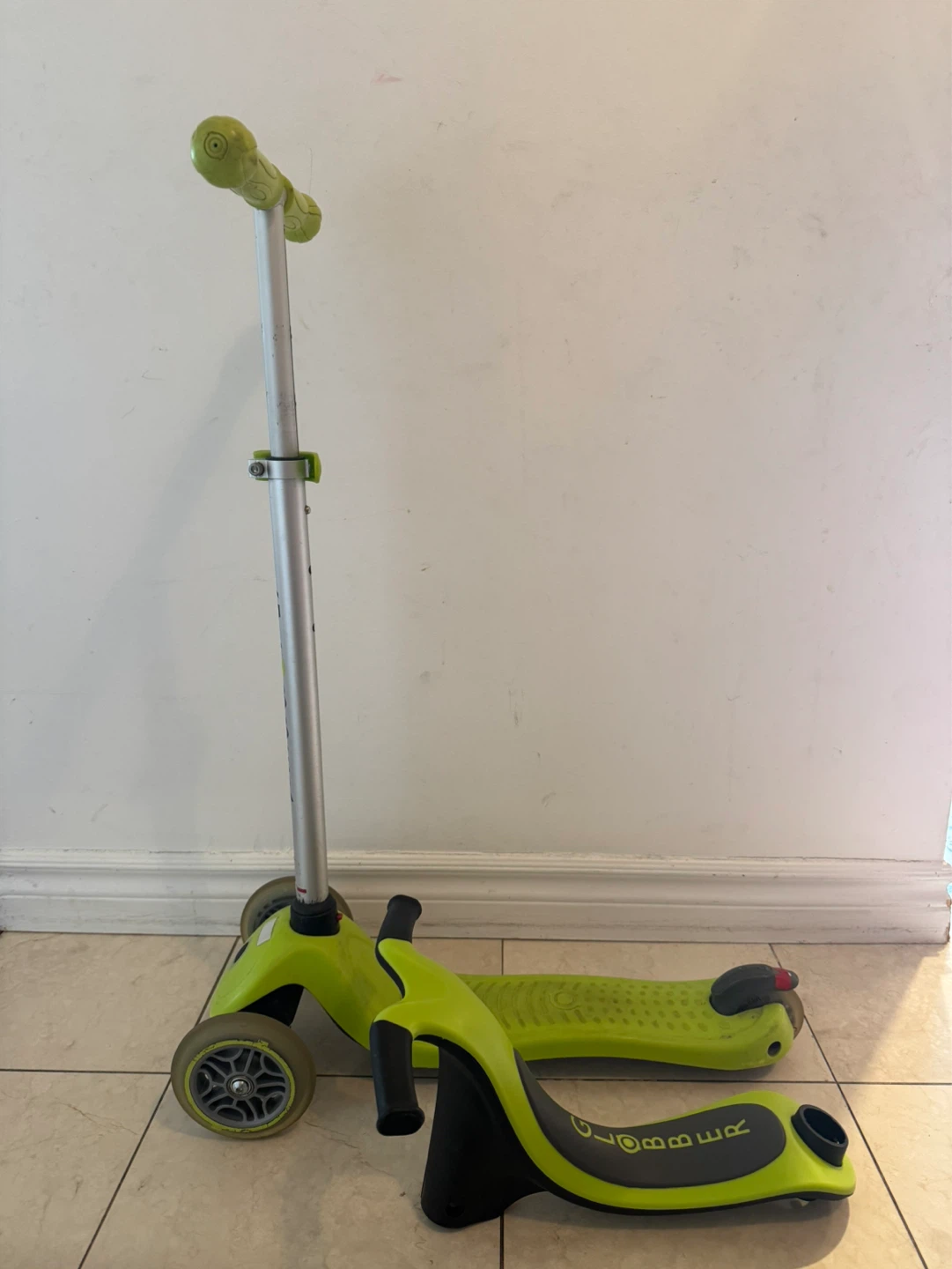 Globber 3-Wheel Scooter - Lime Green