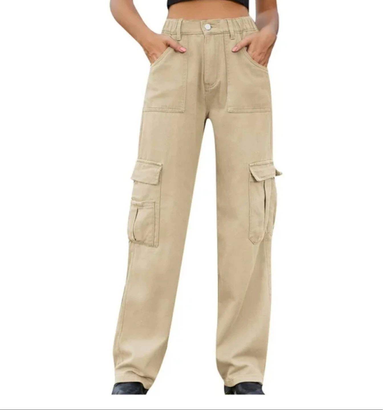 Khaki Cargo Pants