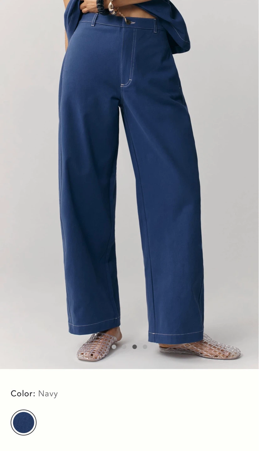🆕ANTHROPOLOGIE Maeve Curve Paddle Pants  (NWT) 🌟