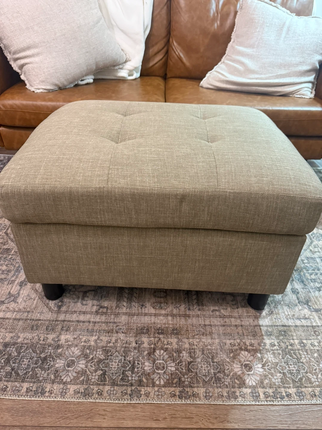 Tufted Storage Ottoman from WayFair - photo 2