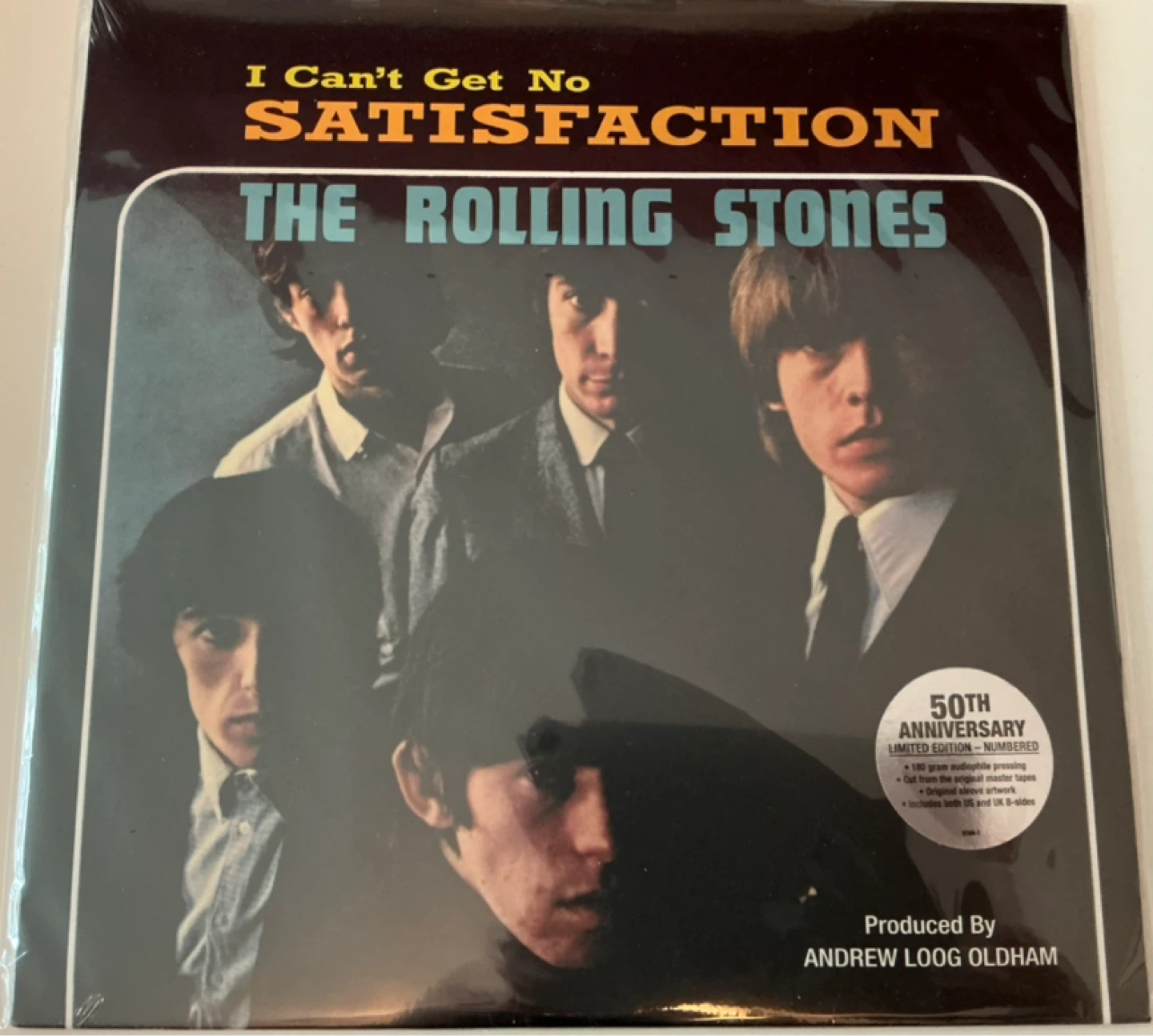 Rolling Stones - 12” I Can't Get No Satisfaction Vinyl Record
