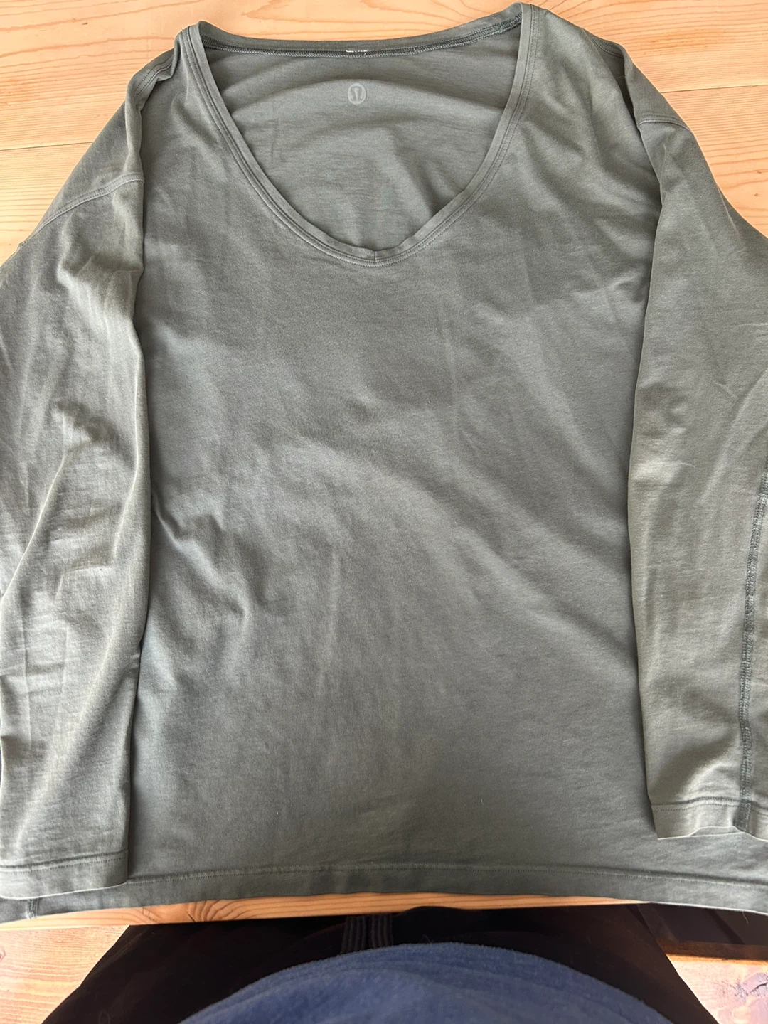 Lululemon Long Sleeve Top - Olive Green - photo 2