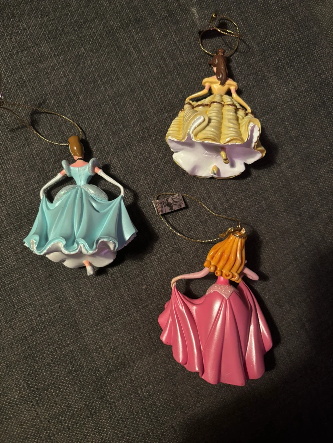 Vintage Enesco Disney Princess Ornament Lot (Set of 5) - photo 3