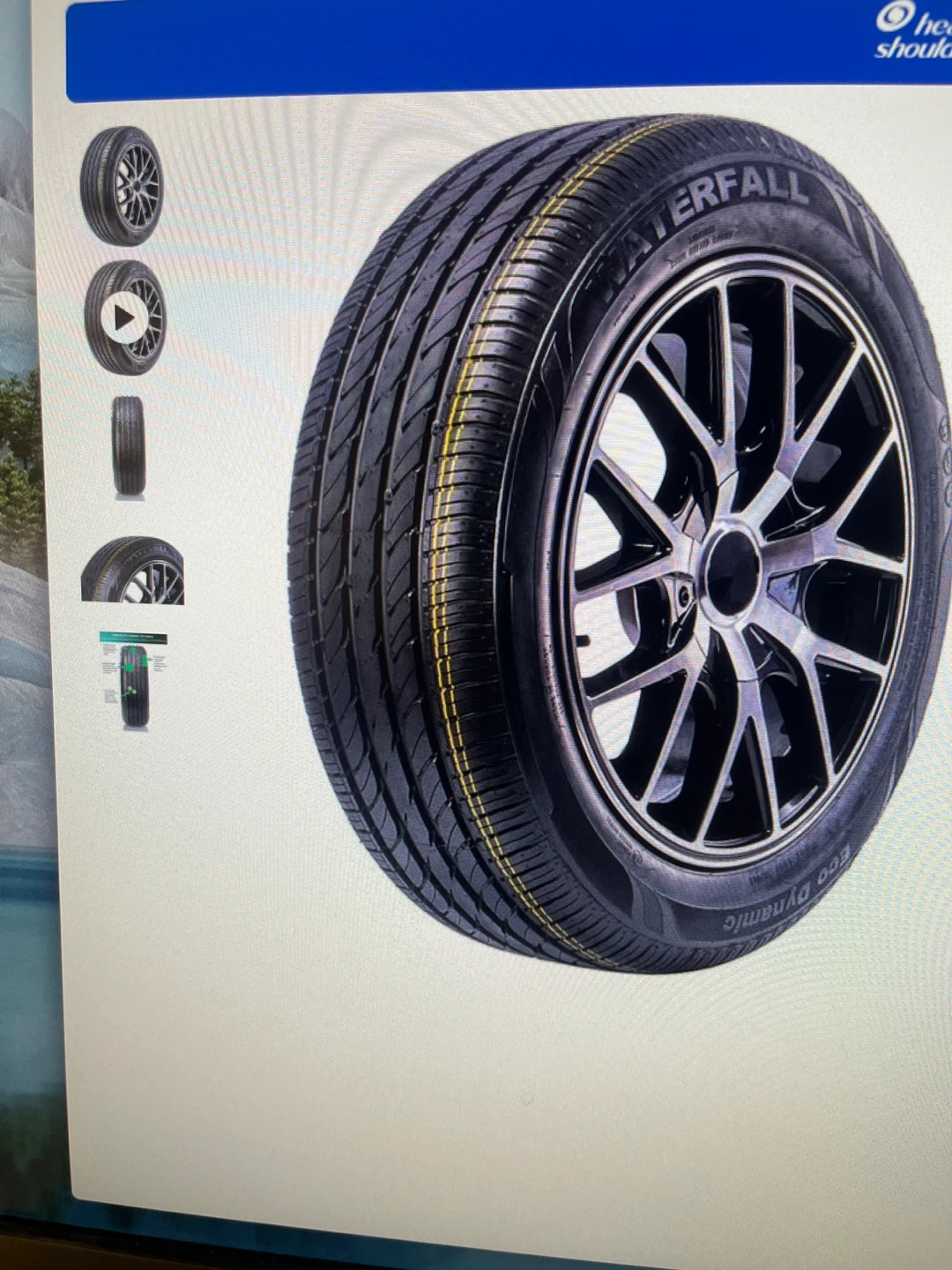 Two New Waterfall ECO Dynamic Tires