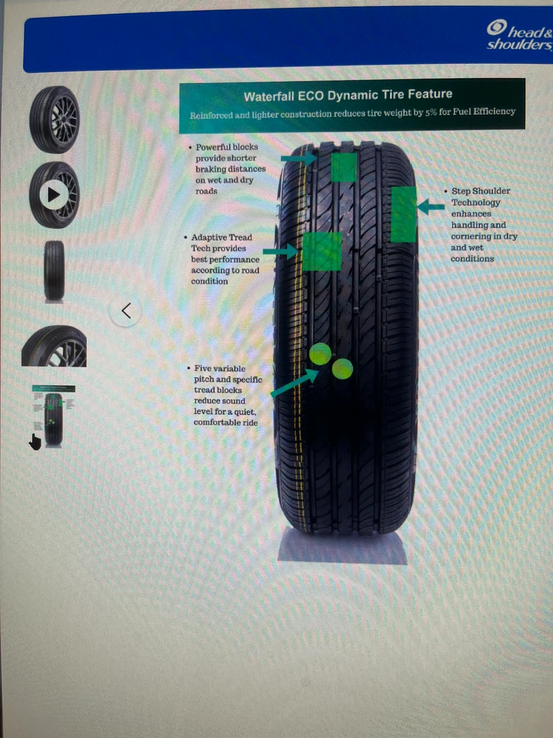 Two New Waterfall ECO Dynamic Tires - photo 2