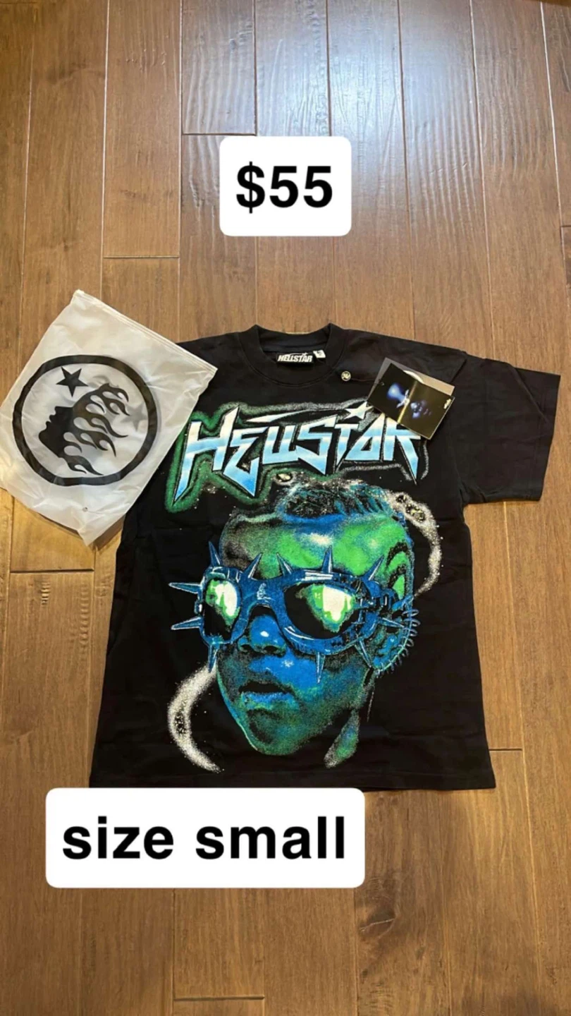 Hellstar Graphic T-Shirt Size Small