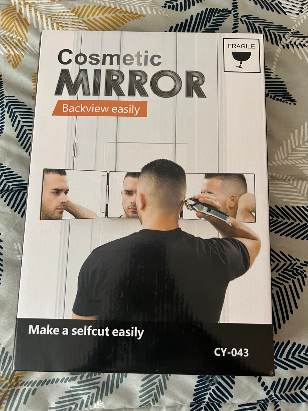 Cosmetic Mirror with 3 Panels