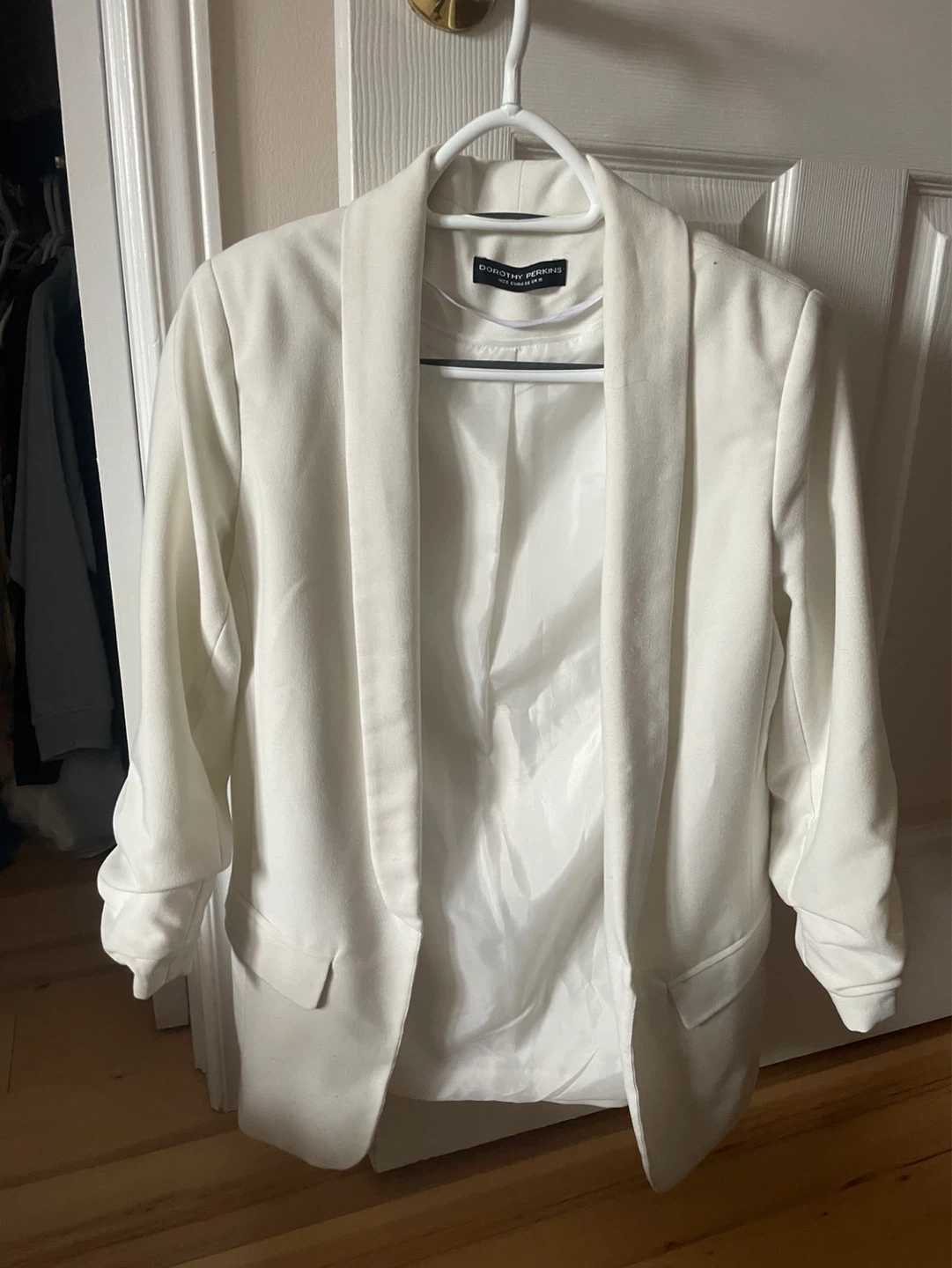 Dorothy Perkins White Blazer - UK 10
