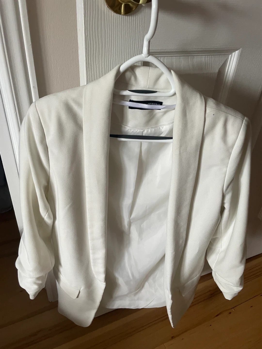 Dorothy Perkins White Blazer - UK 10 - photo 2