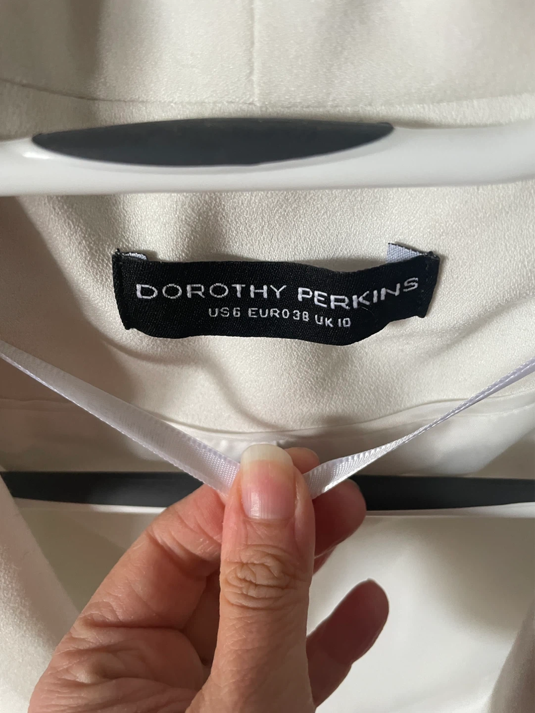 Dorothy Perkins White Blazer - UK 10 - photo 3