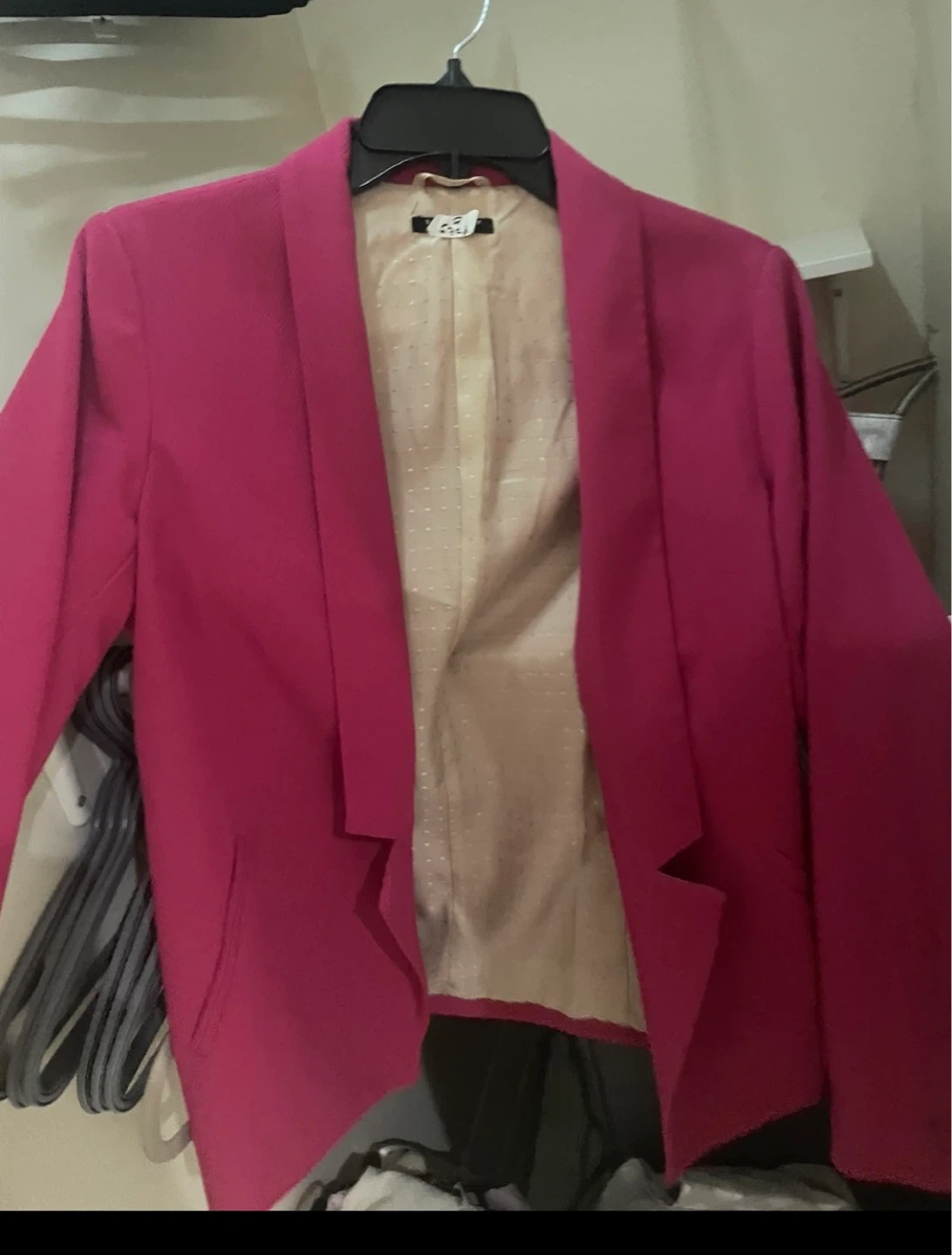Sisley designer Pink Blazer Size 4 us - photo 2