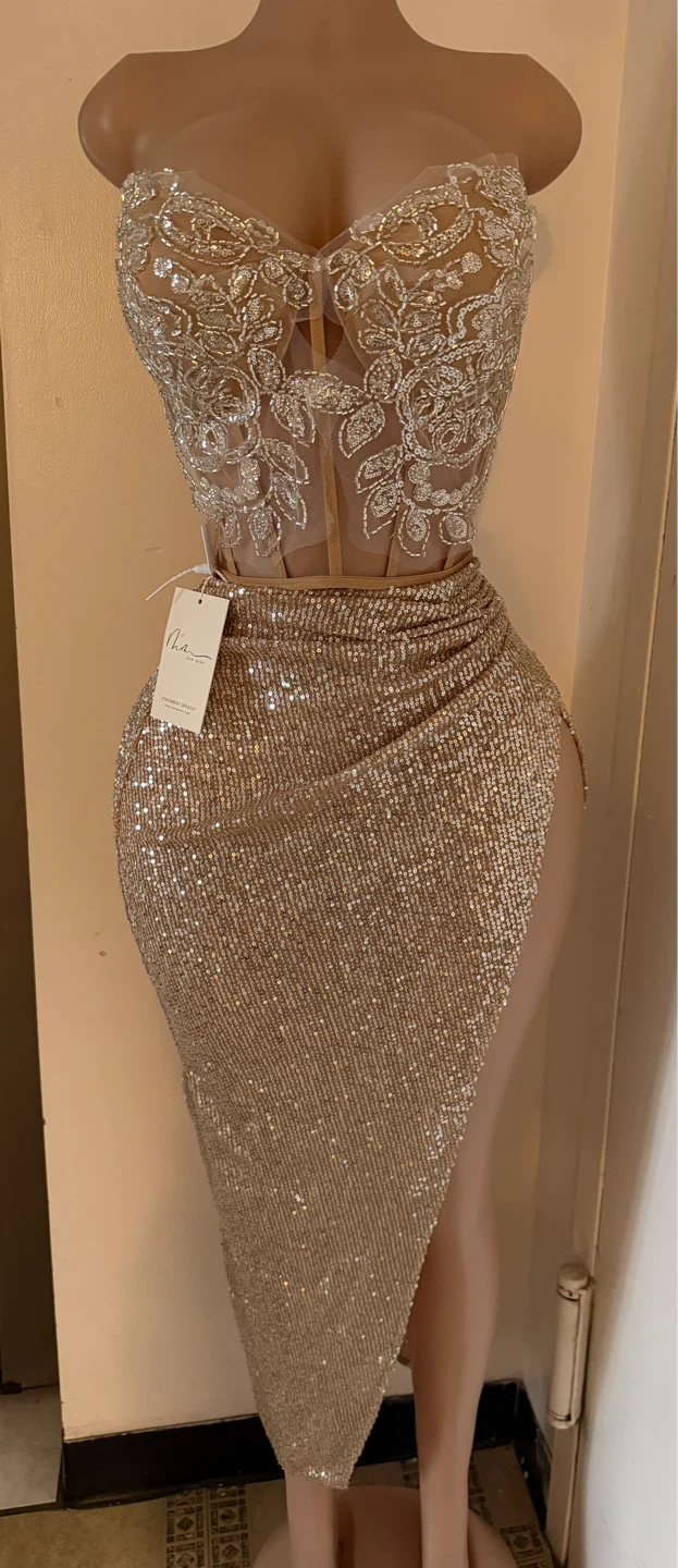 MEW MEWS Sequin Embellished Maxi Dress - photo 3