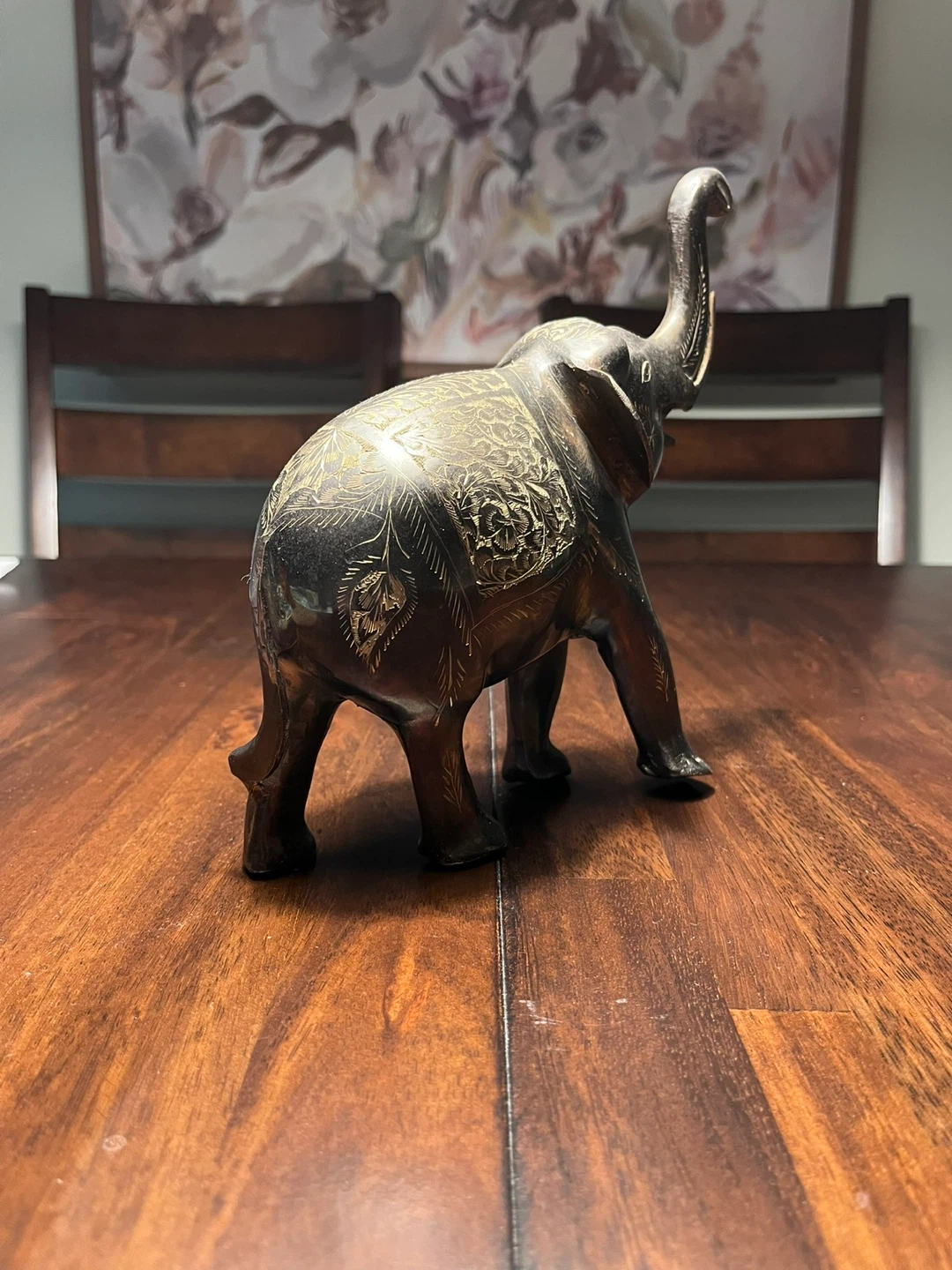 Brass Elephant Statue