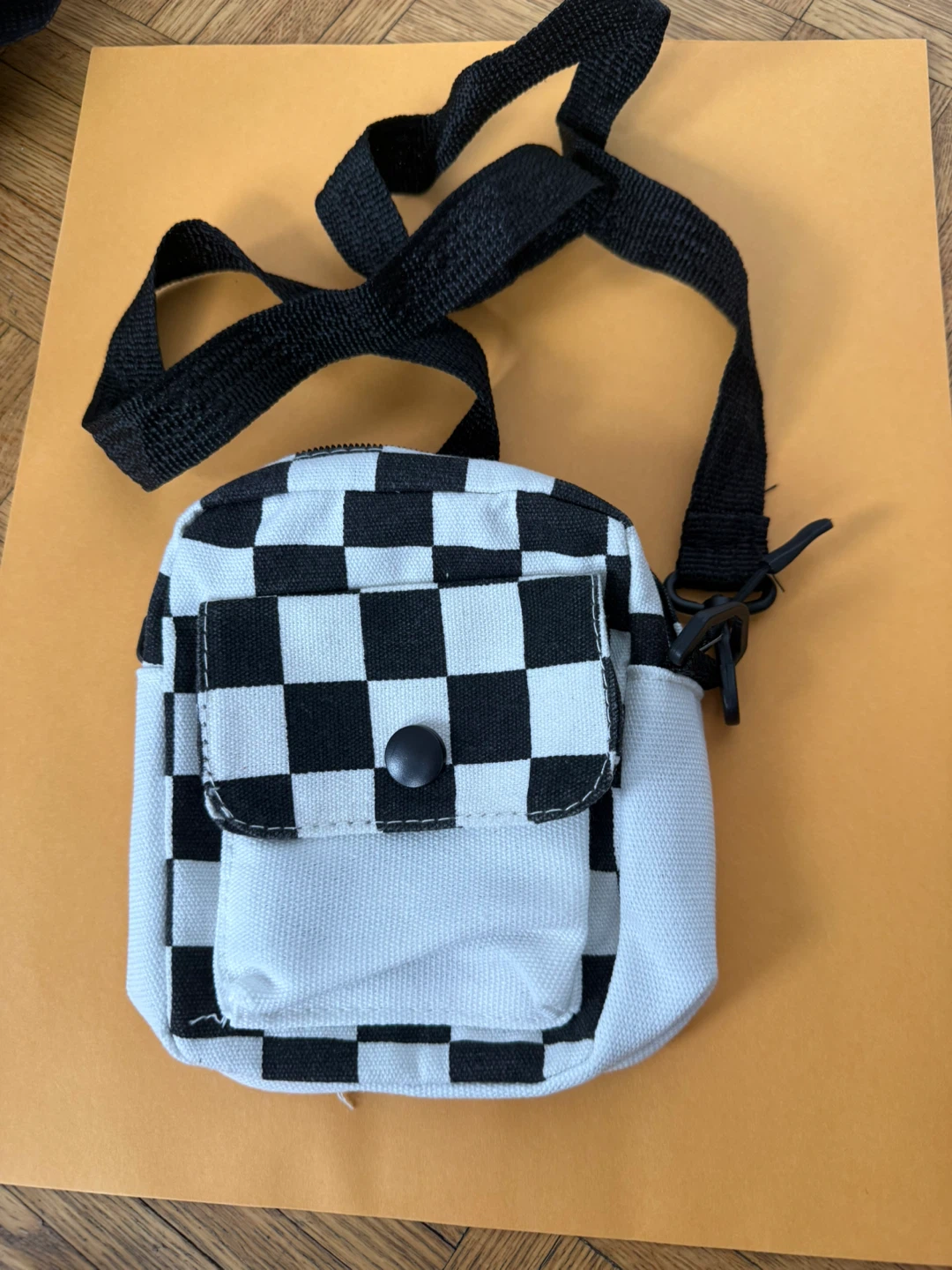 Checkerboard Mini Shoulder Bag