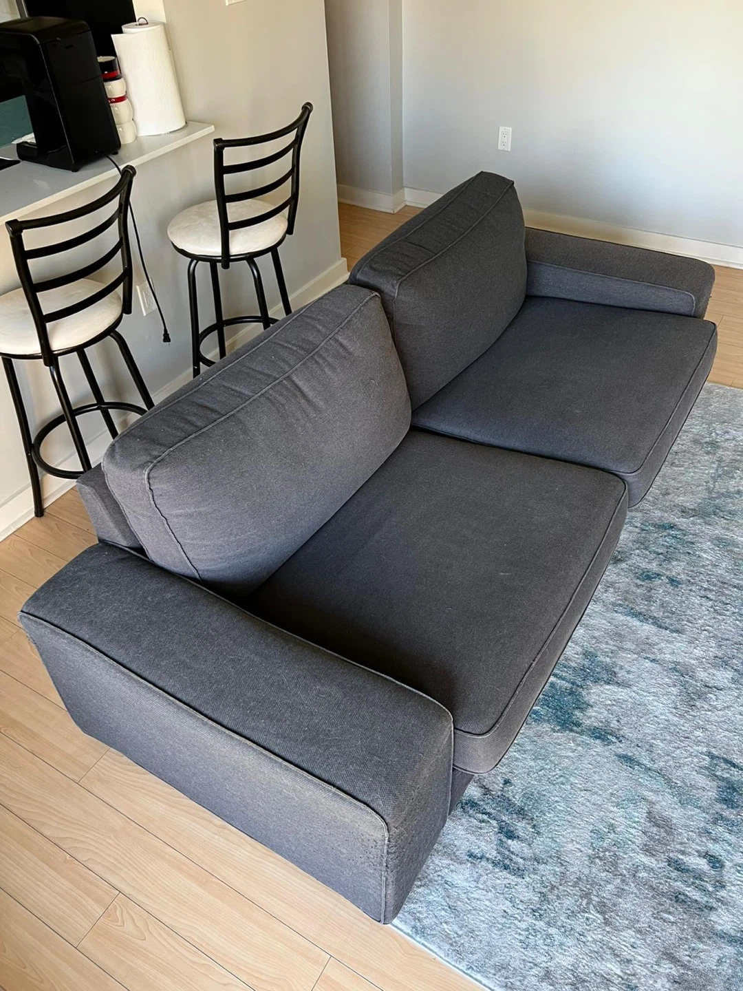 Grey Fabric Sofa Ikea