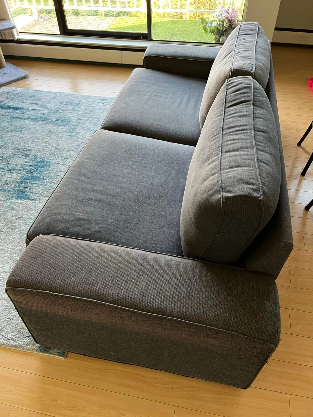 Grey Fabric Sofa Ikea - photo 5