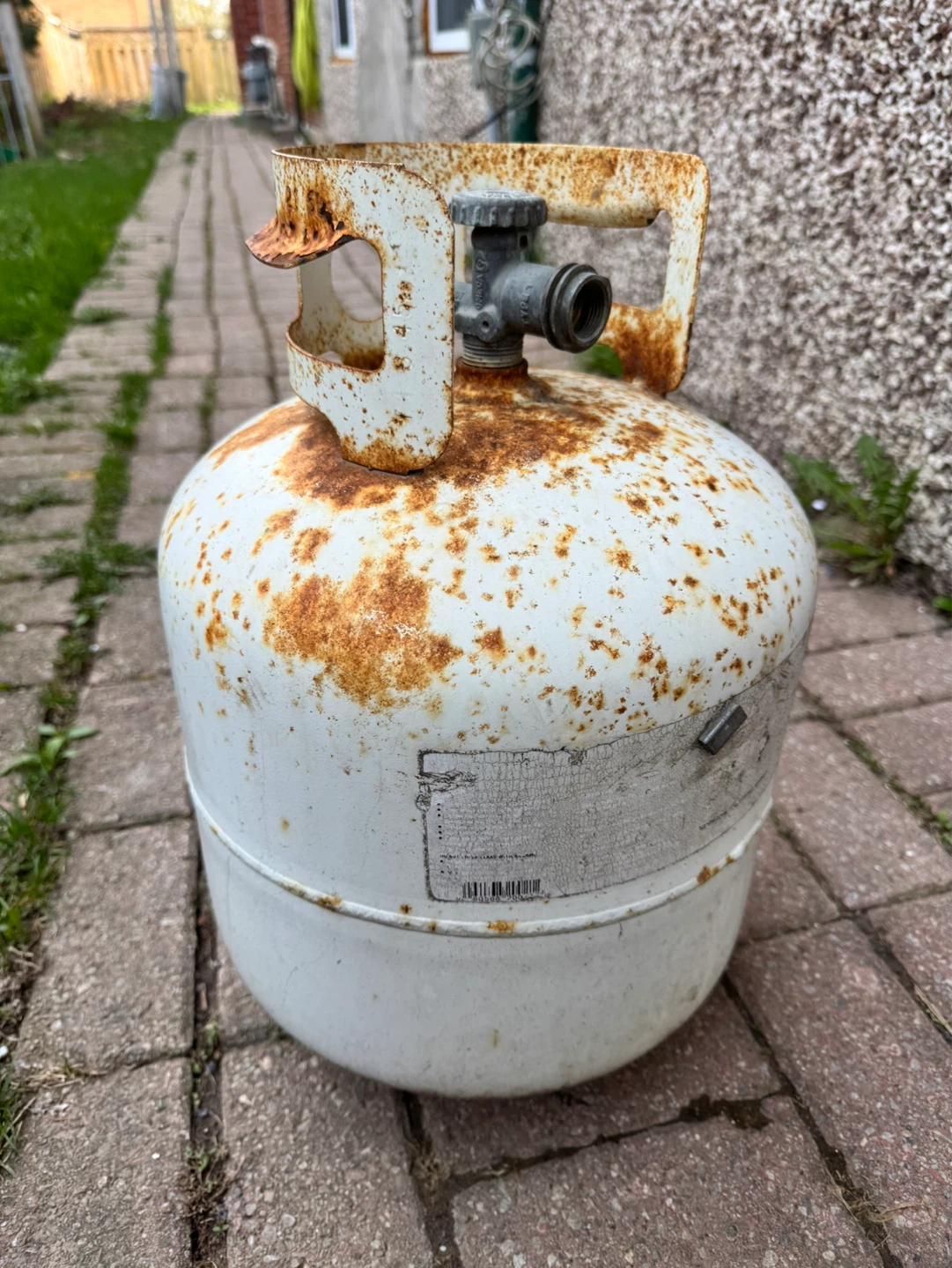 Empty Propane Tank