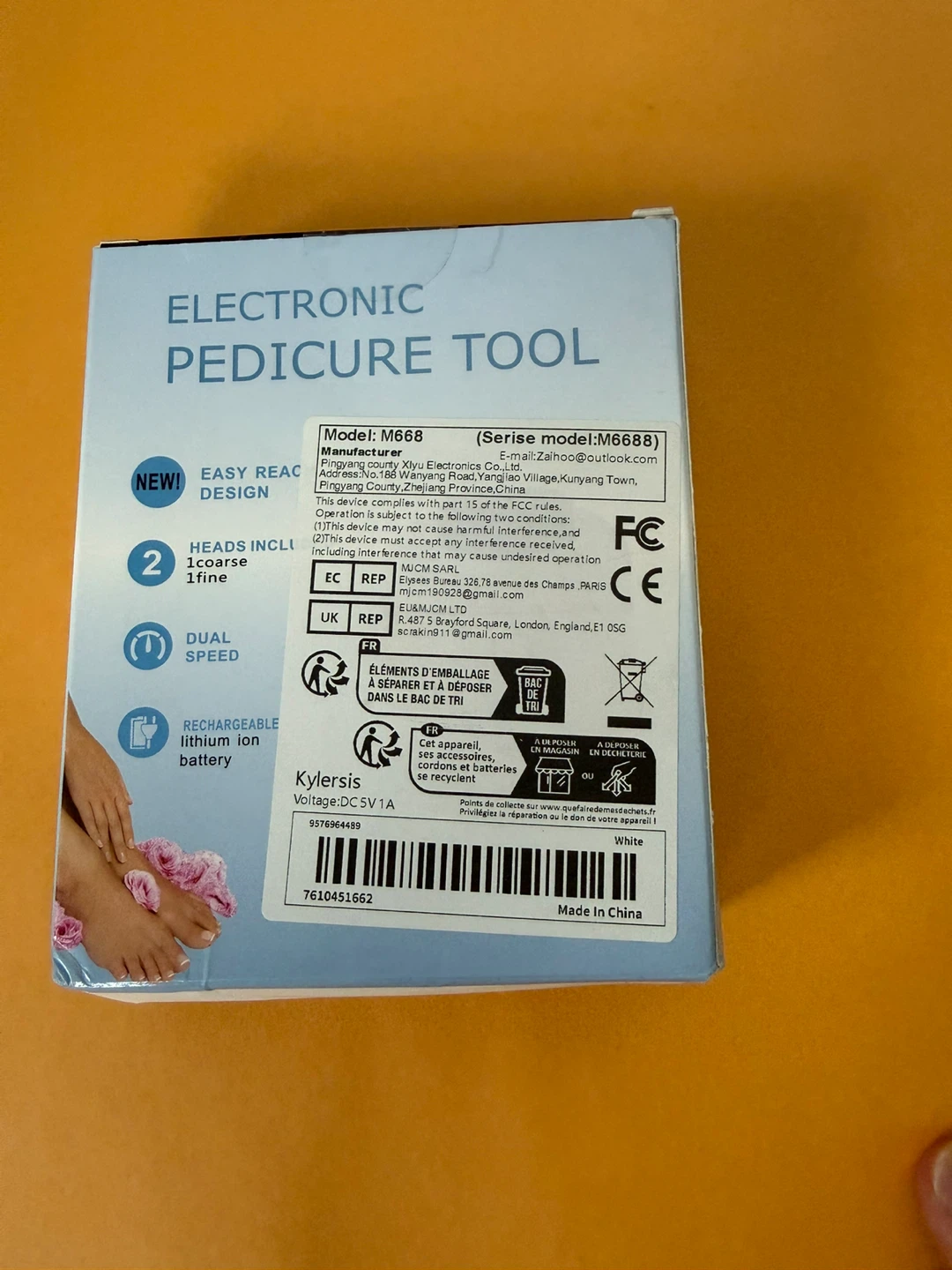 Kylerrsis Electronic Pedicure Tool - photo 4