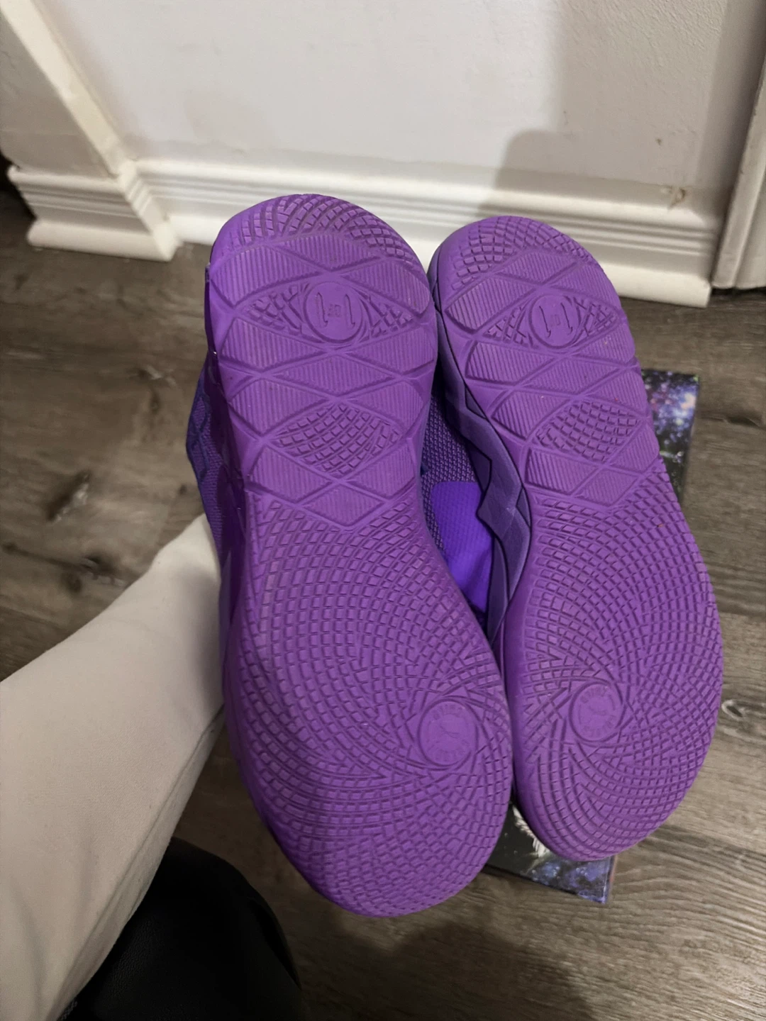 Puma MB.01 Jr Basketball Shoes - Purple - photo 4