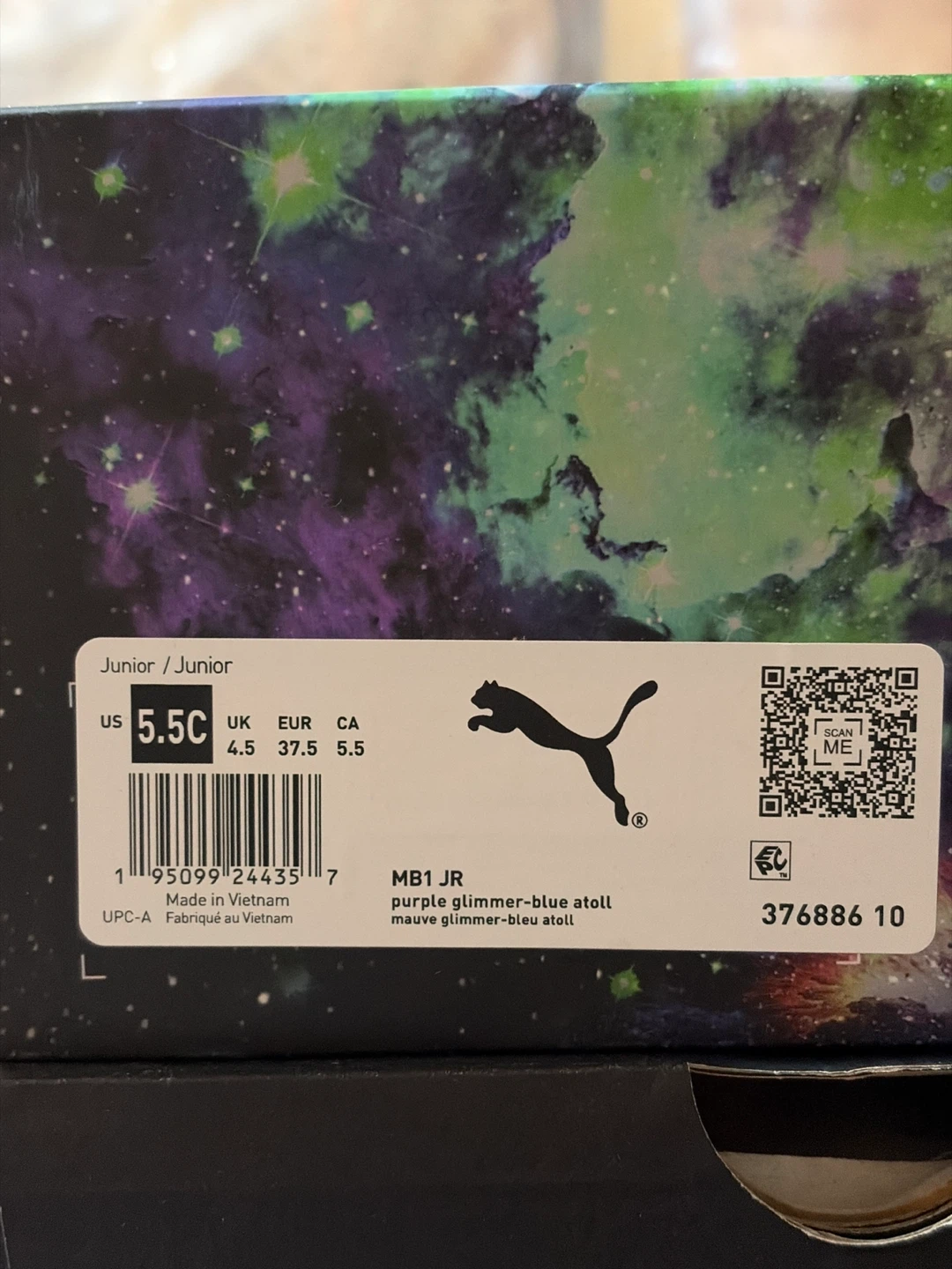 Puma MB.01 Jr Basketball Shoes - Purple - photo 2
