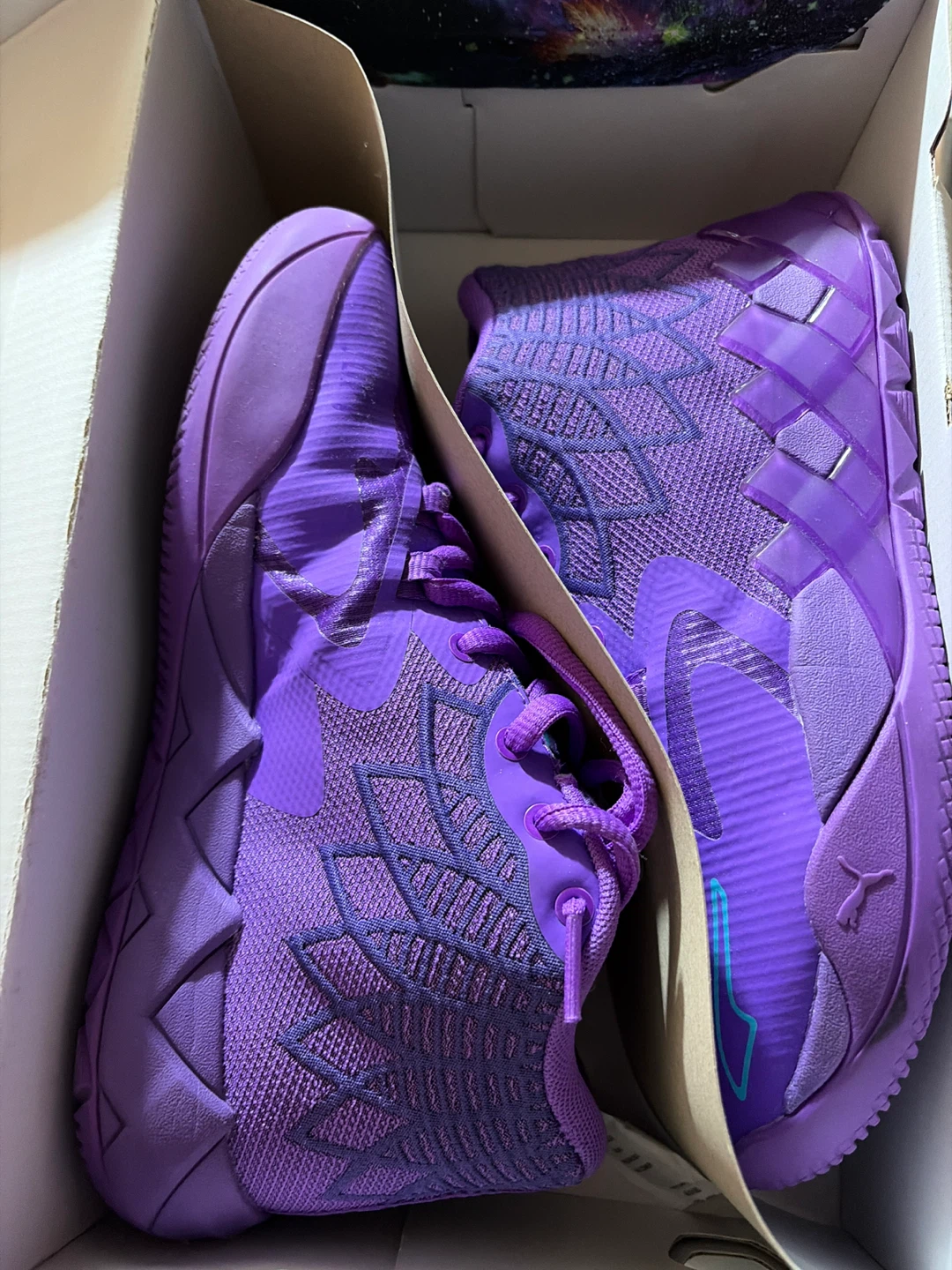 Puma MB.01 Jr Basketball Shoes - Purple