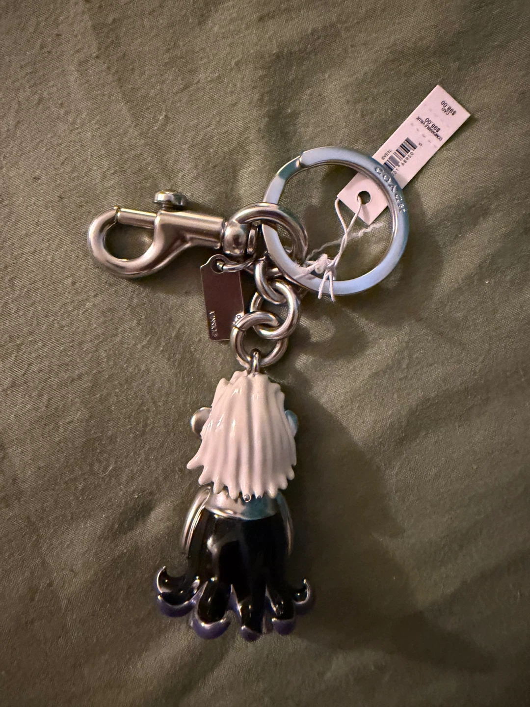 Coach x Disney Ursula Bear Bag Charm Keychain - photo 5