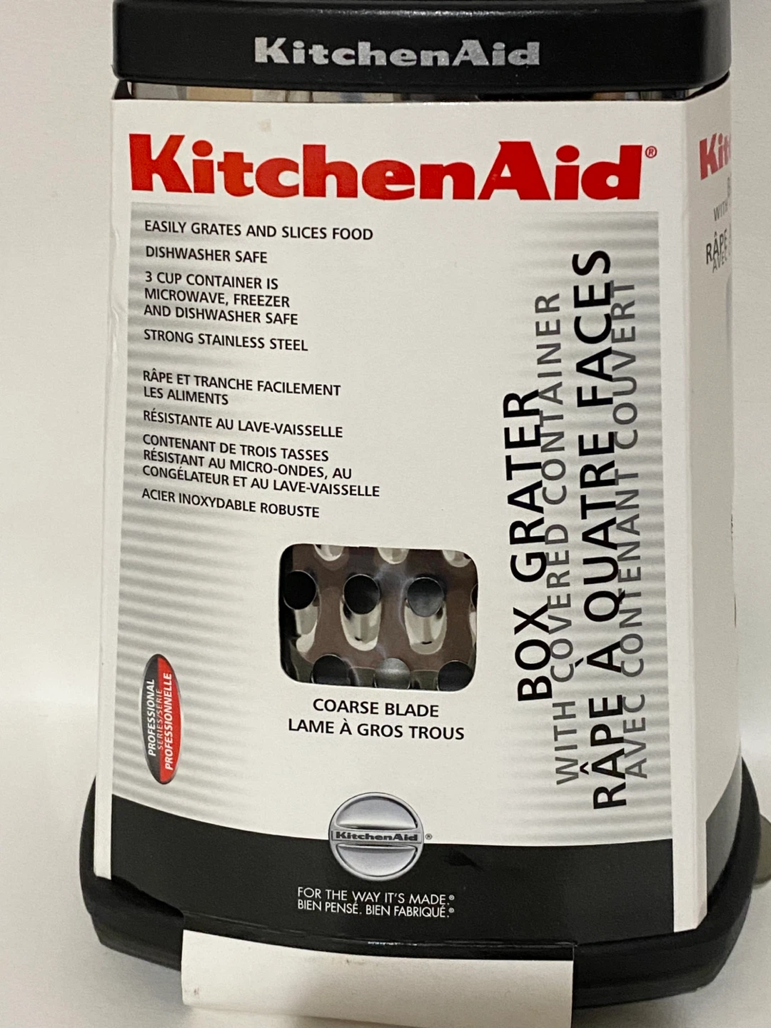 KitchenAid Box Grater with Covered Container - photo 2