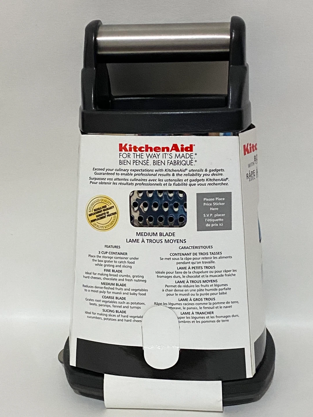 KitchenAid Box Grater with Covered Container - photo 4