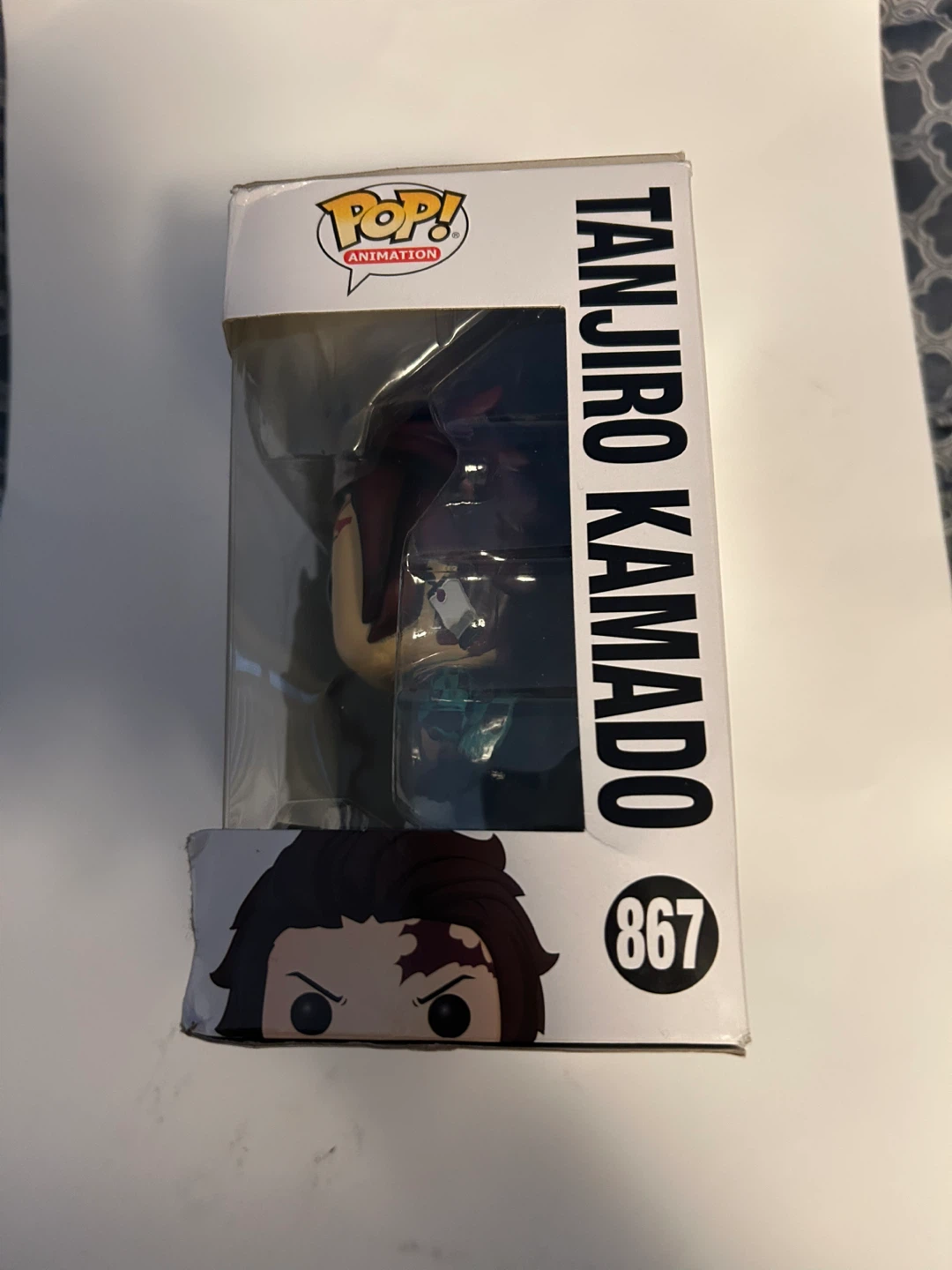 Funko Pop! Demon Slayer Tanjiro Kamado #867 Vinyl Figure - photo 2