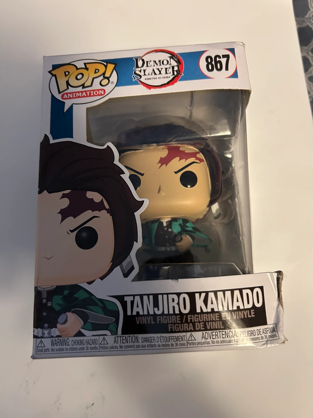 Funko Pop! Demon Slayer Tanjiro Kamado #867 Vinyl Figure