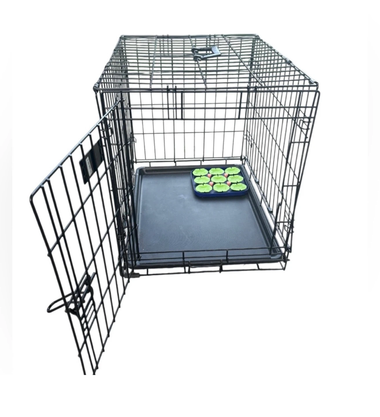 Life Stages Dog Crate with Tray and Treat Dispenser - photo 4