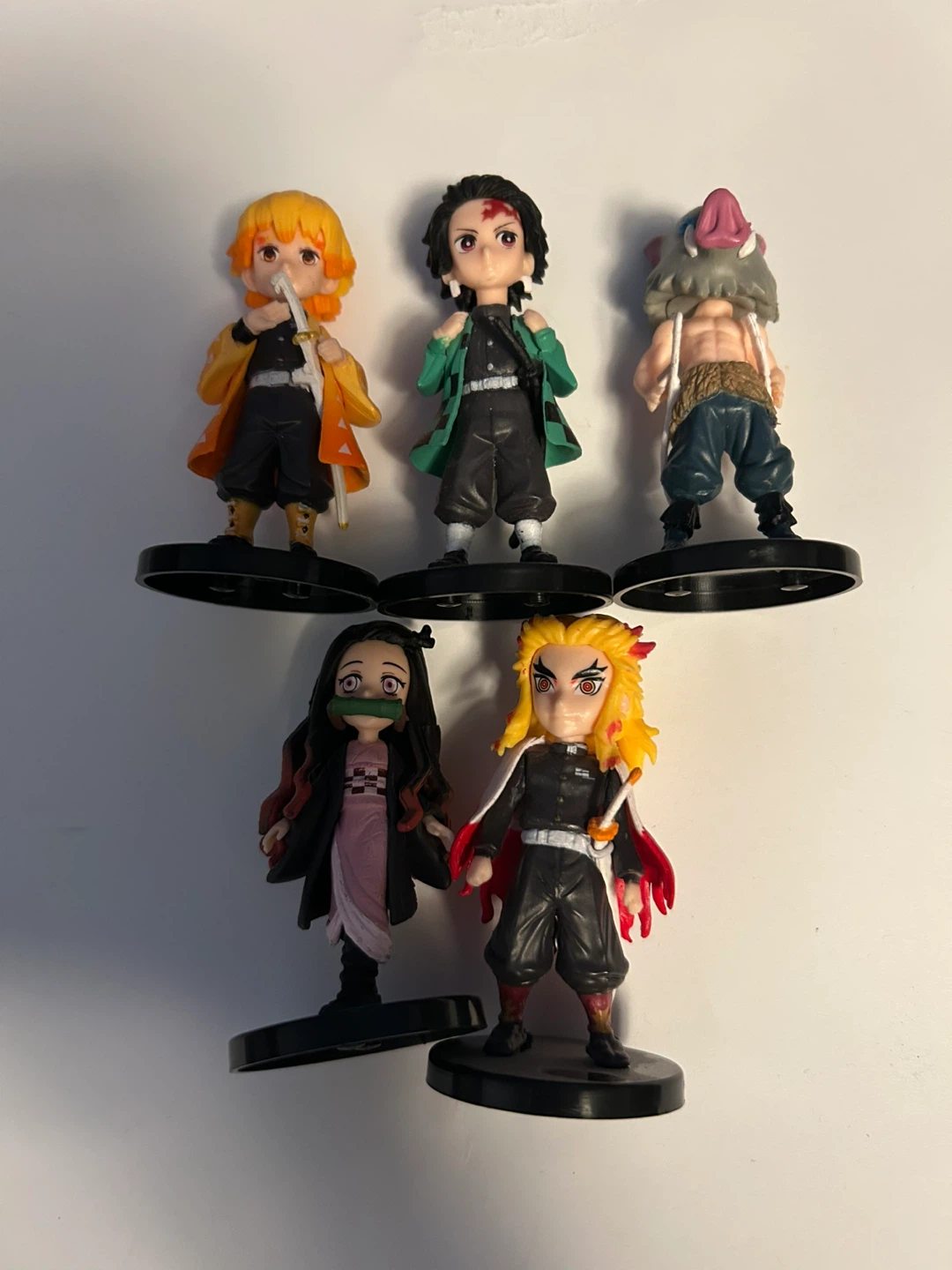 Demon Slayer Anime Figures (Set of 5)