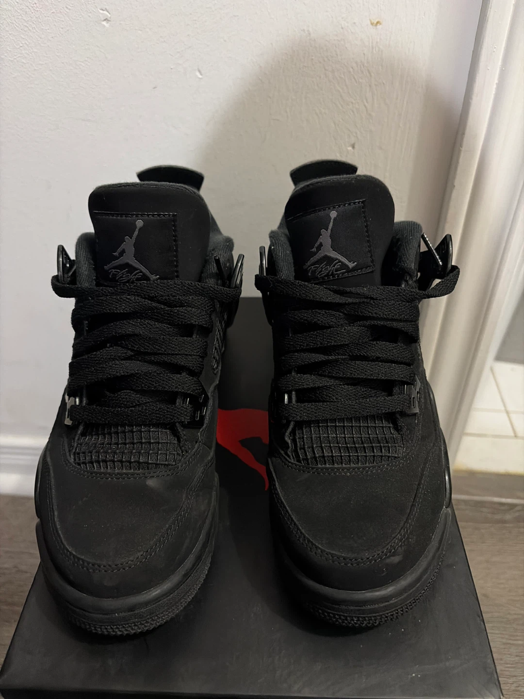 Air Jordan 4 Retro (GS) Black Cat - photo 3