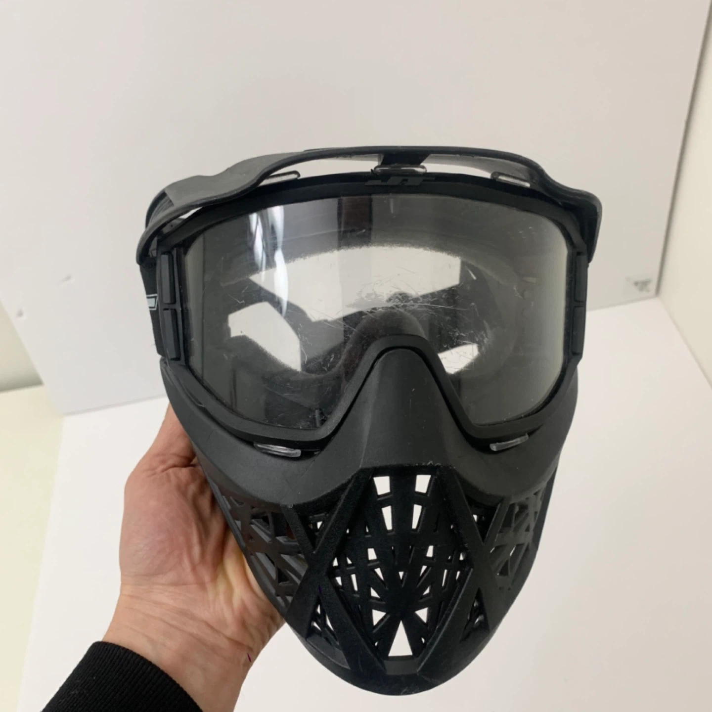 Paintball Mask Full Face Mask Protective Gear JT Black Equipment - photo 5