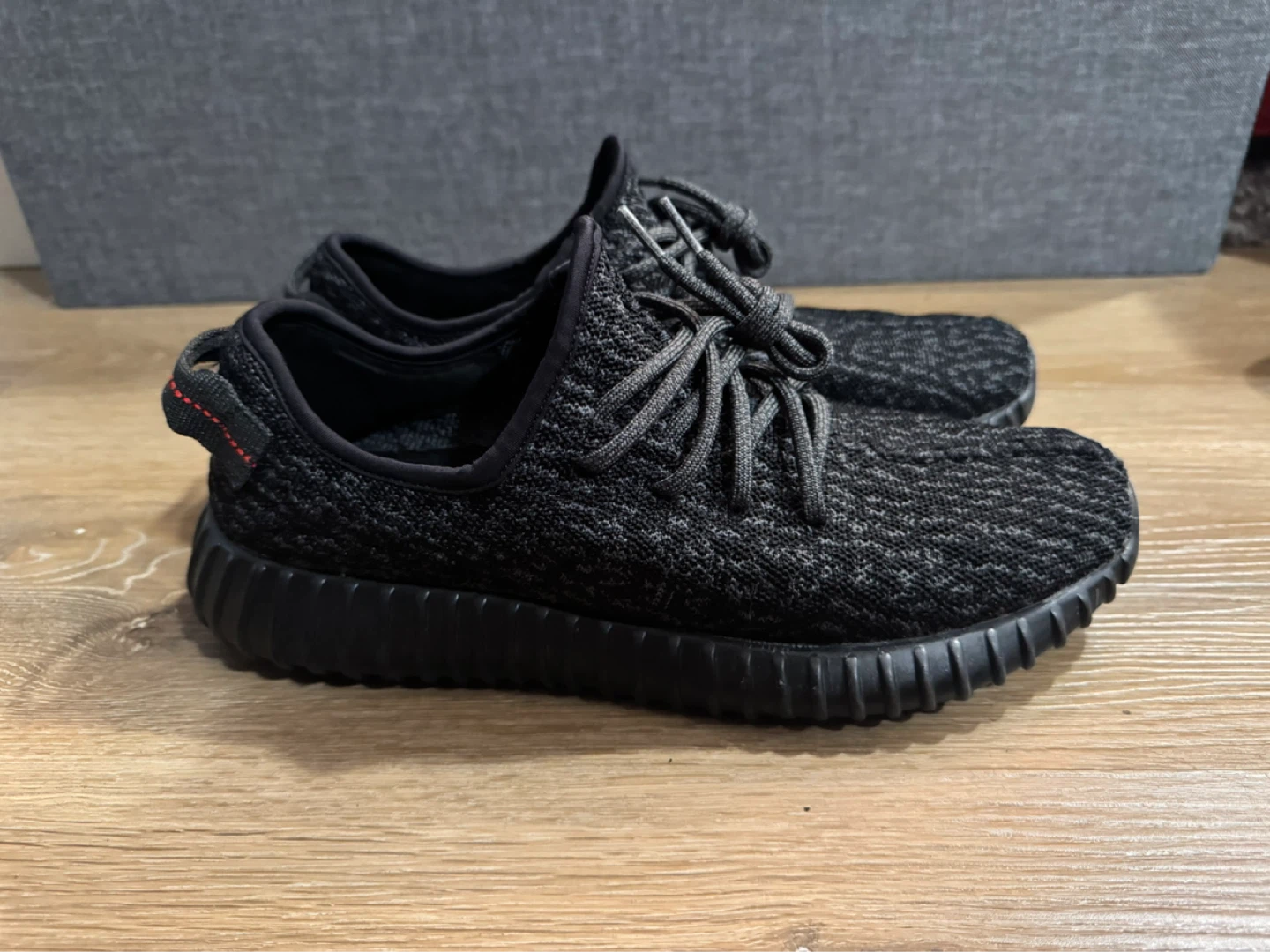 Yeezy Boost 350 V1 Pirate Black Size 10.5