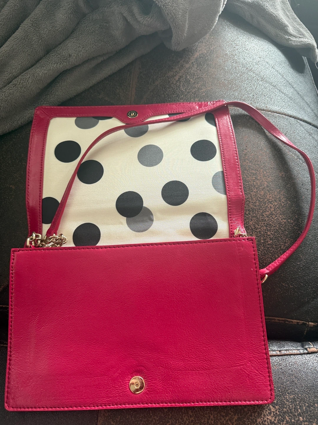 Kate Spade Pink Leather Crossbody Bag - photo 5