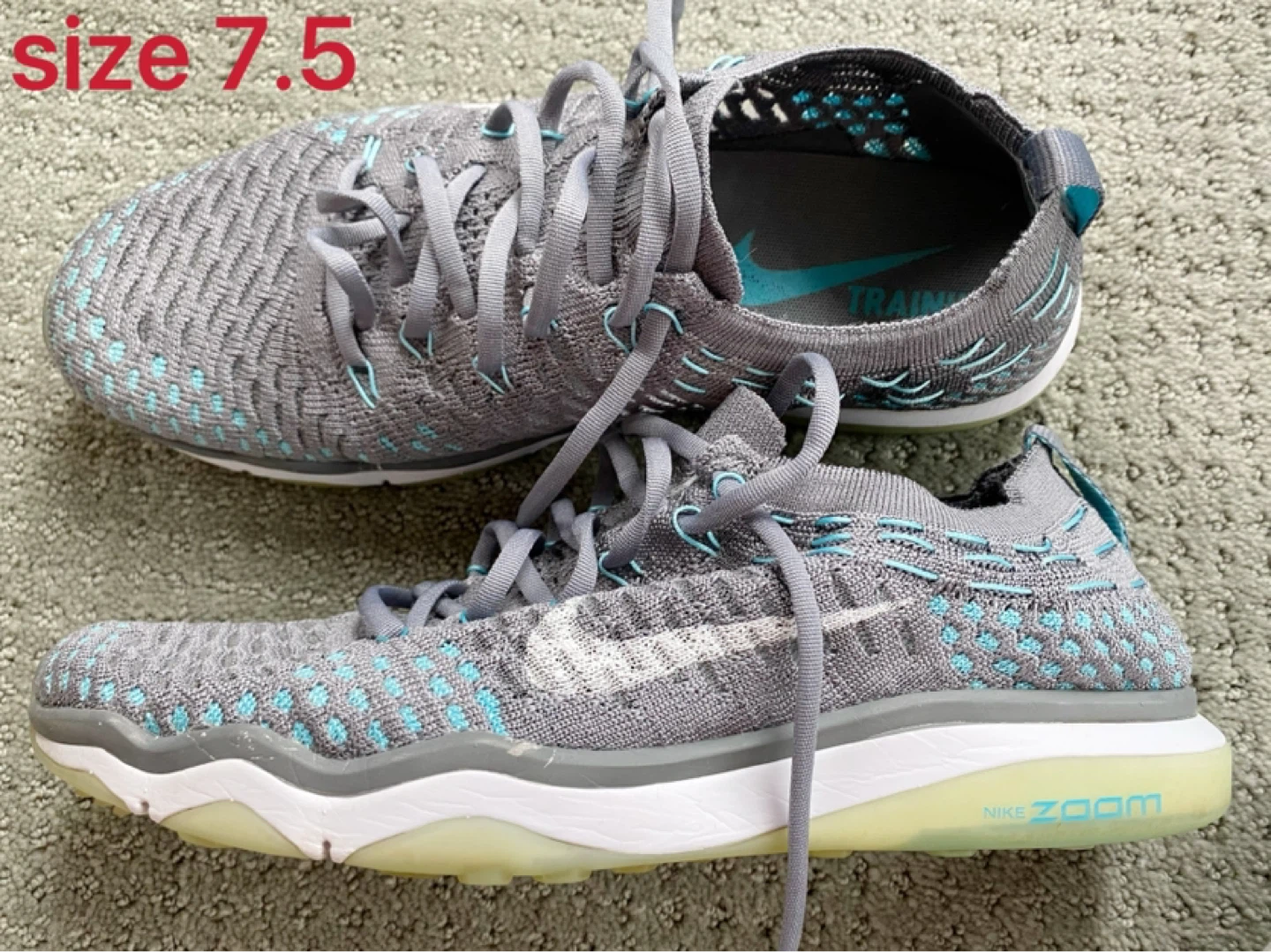 Nike Zoom Training Shoes Size 7.5