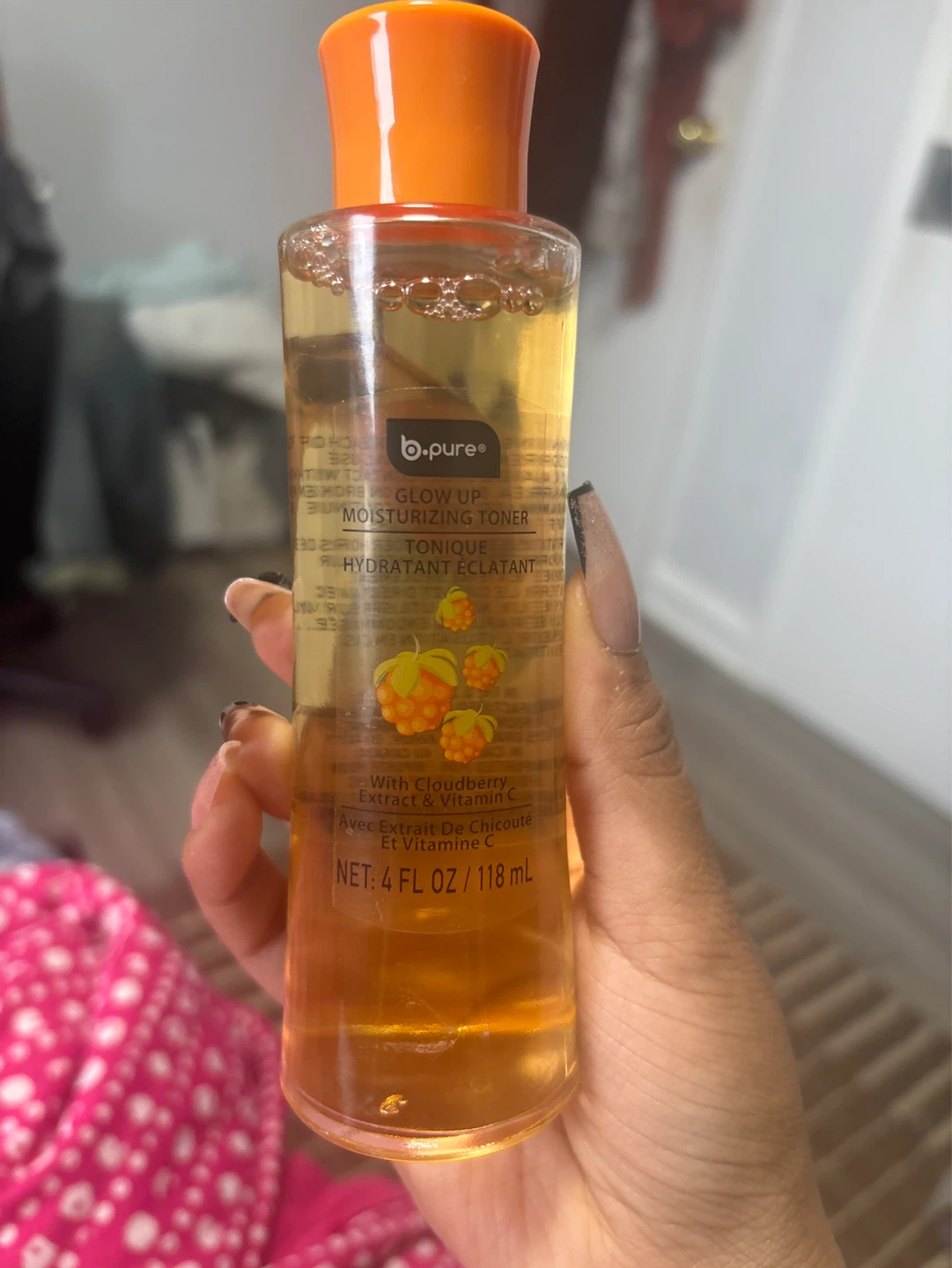 b.pure Glow Up Moisturizing Toner 118 mL