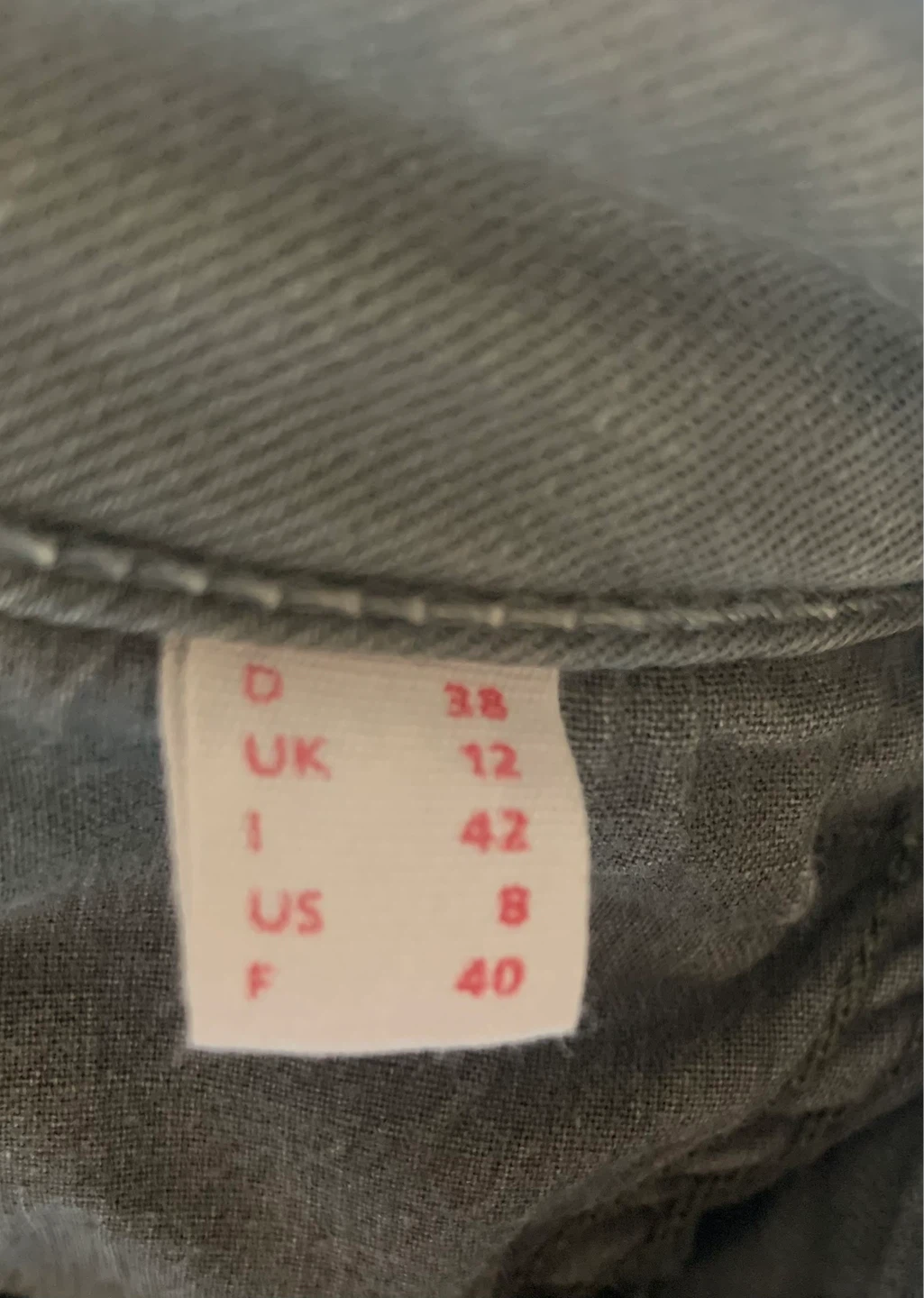 Esprit Olive Green Embroidered Zipper Ankle Jeans - Size US 8 - photo 5