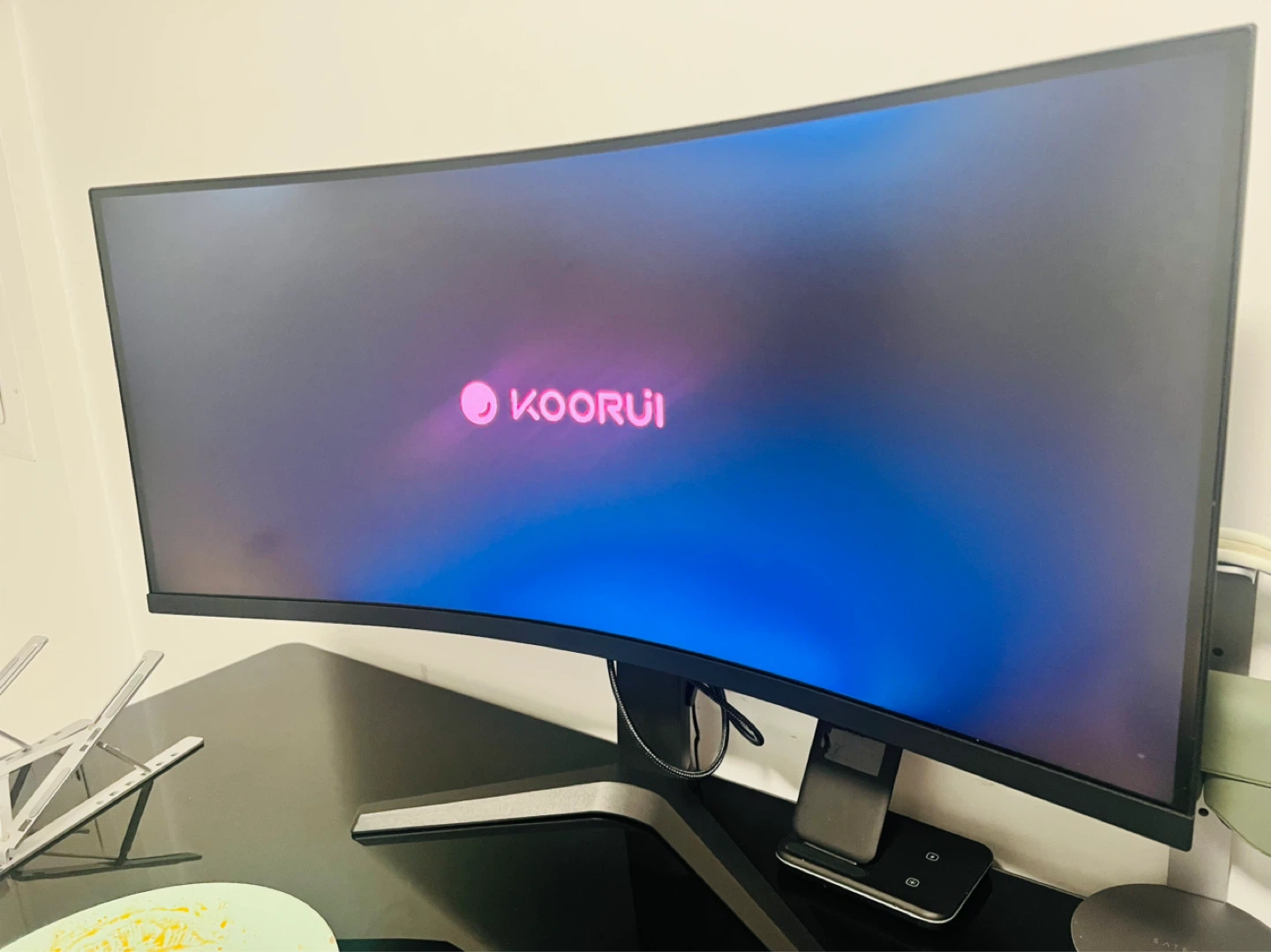 KOORUI 34" Ultrawide Curved WQHD Gaming Monitor - photo 2