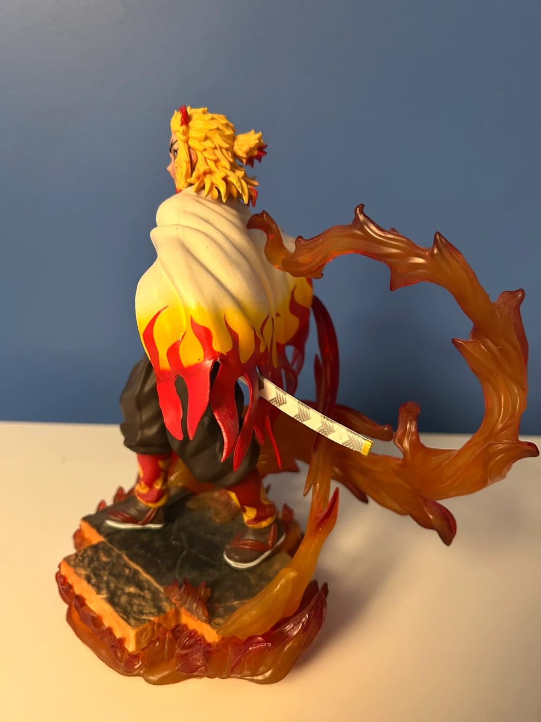 Demon Slayer Rengoku Flame Figure - photo 3
