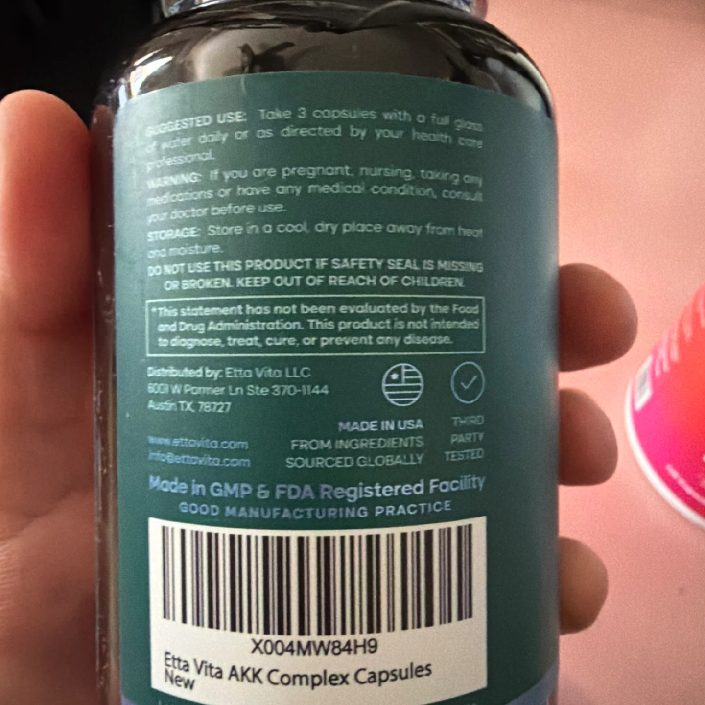 Etta Vita GLP-1 Activator Probiotics - Polyphenol Activated - photo 3