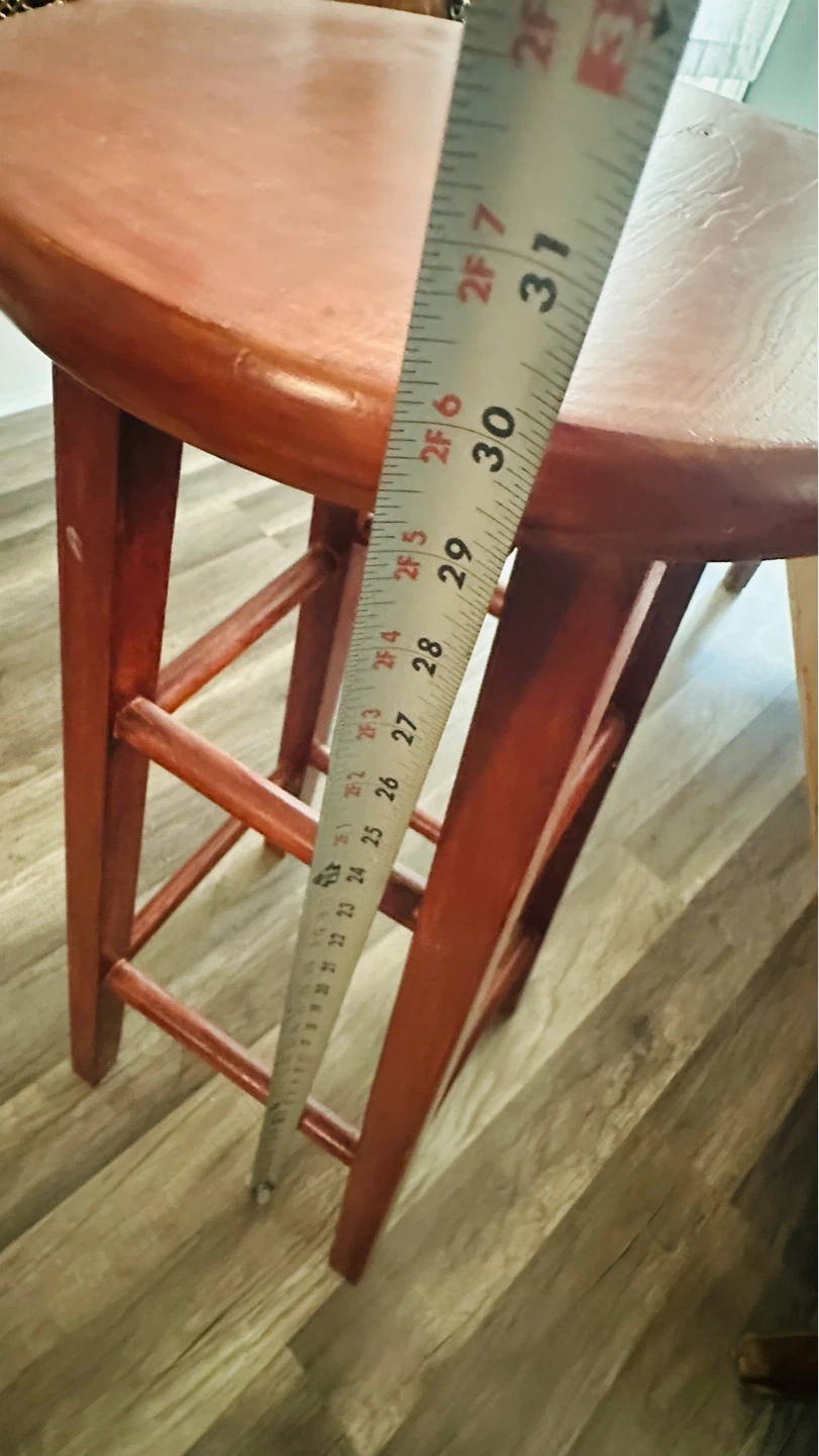 Wooden Stool - photo 2