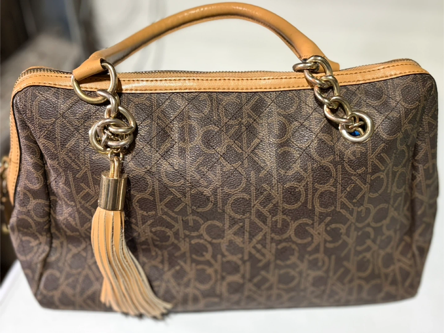 Calvin Klein Monogram Shoulder Bag - photo 2